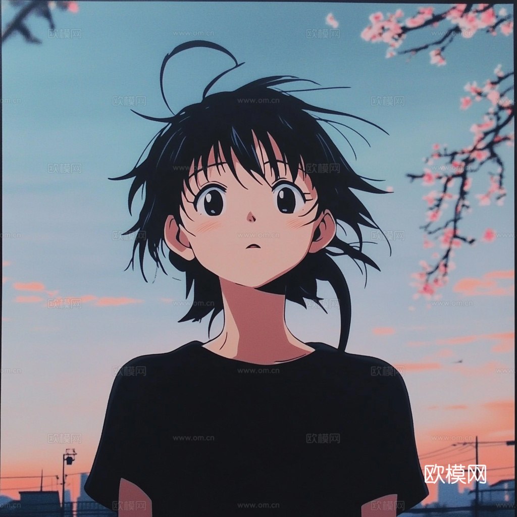 童趣卡通儿童房人物挂画下载（渲染图3）