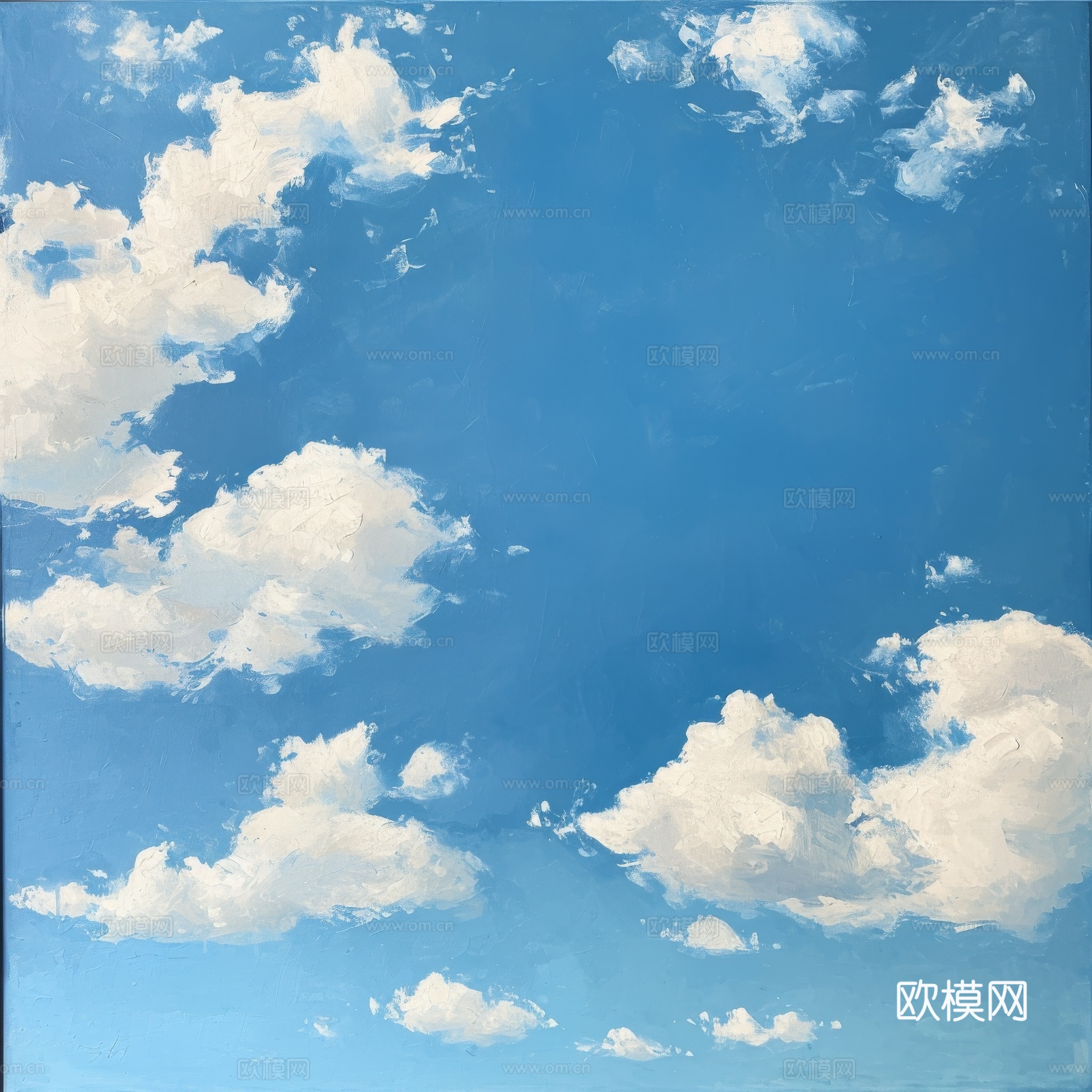 外景天空蓝天白云