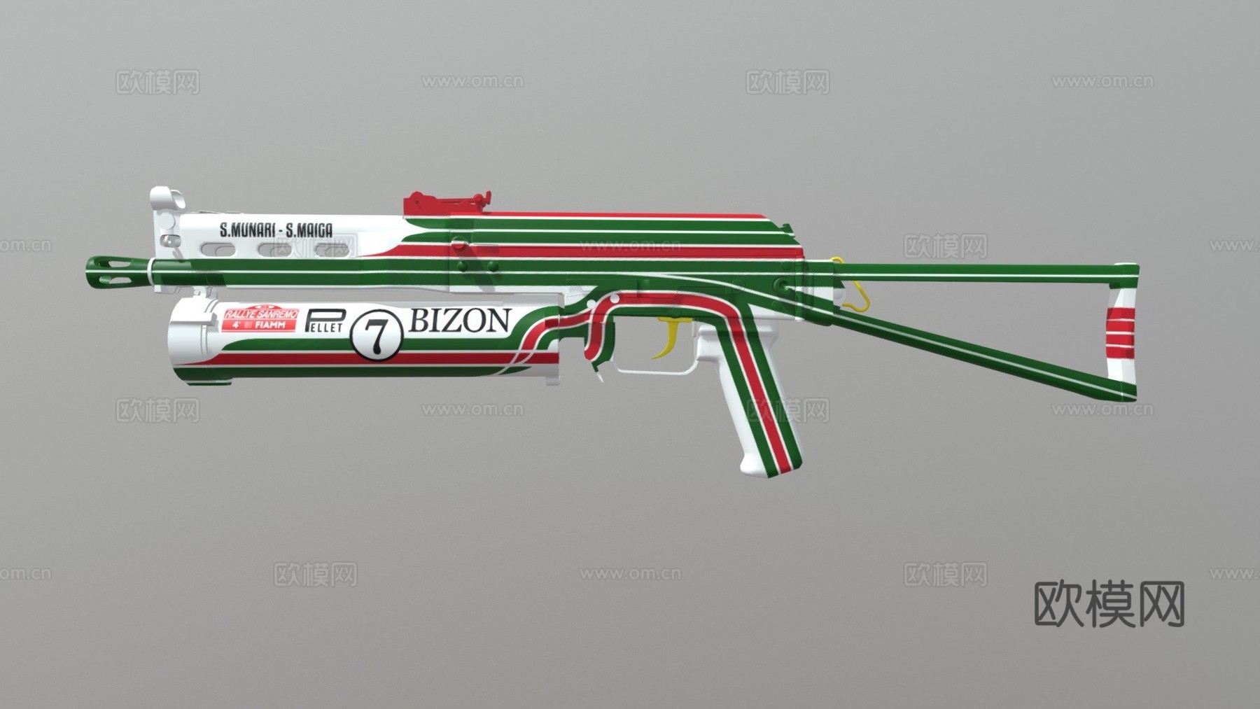 PP-Bizon - Munari3d模型