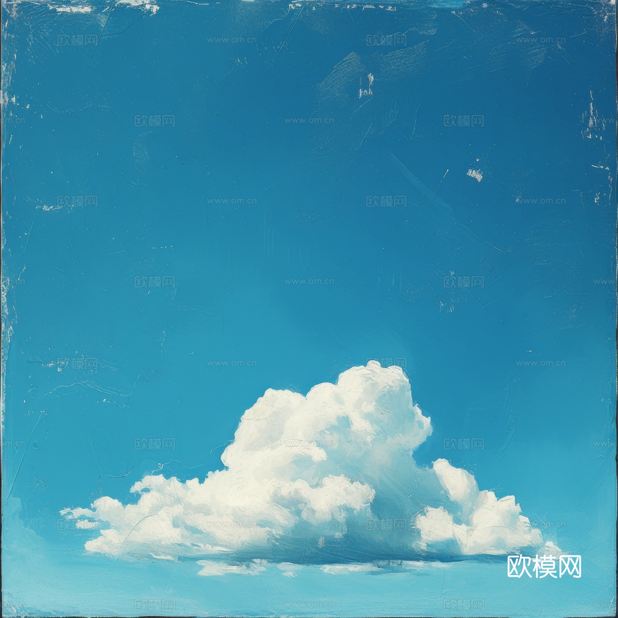 外景天空蓝天白云
