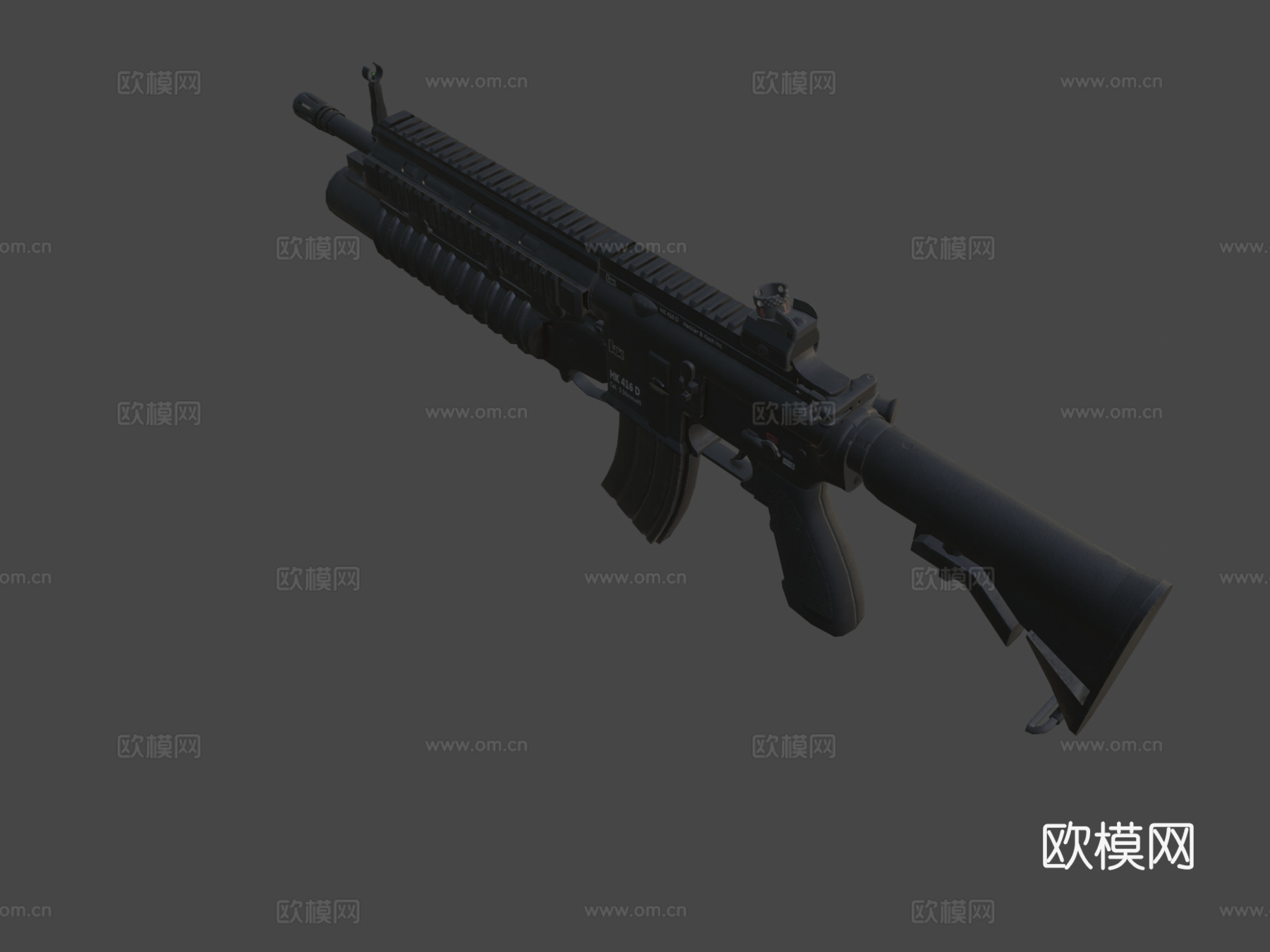 HK416su模型