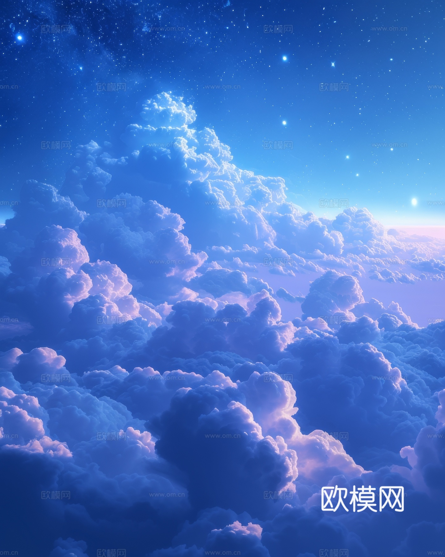 外景天空蓝天白云