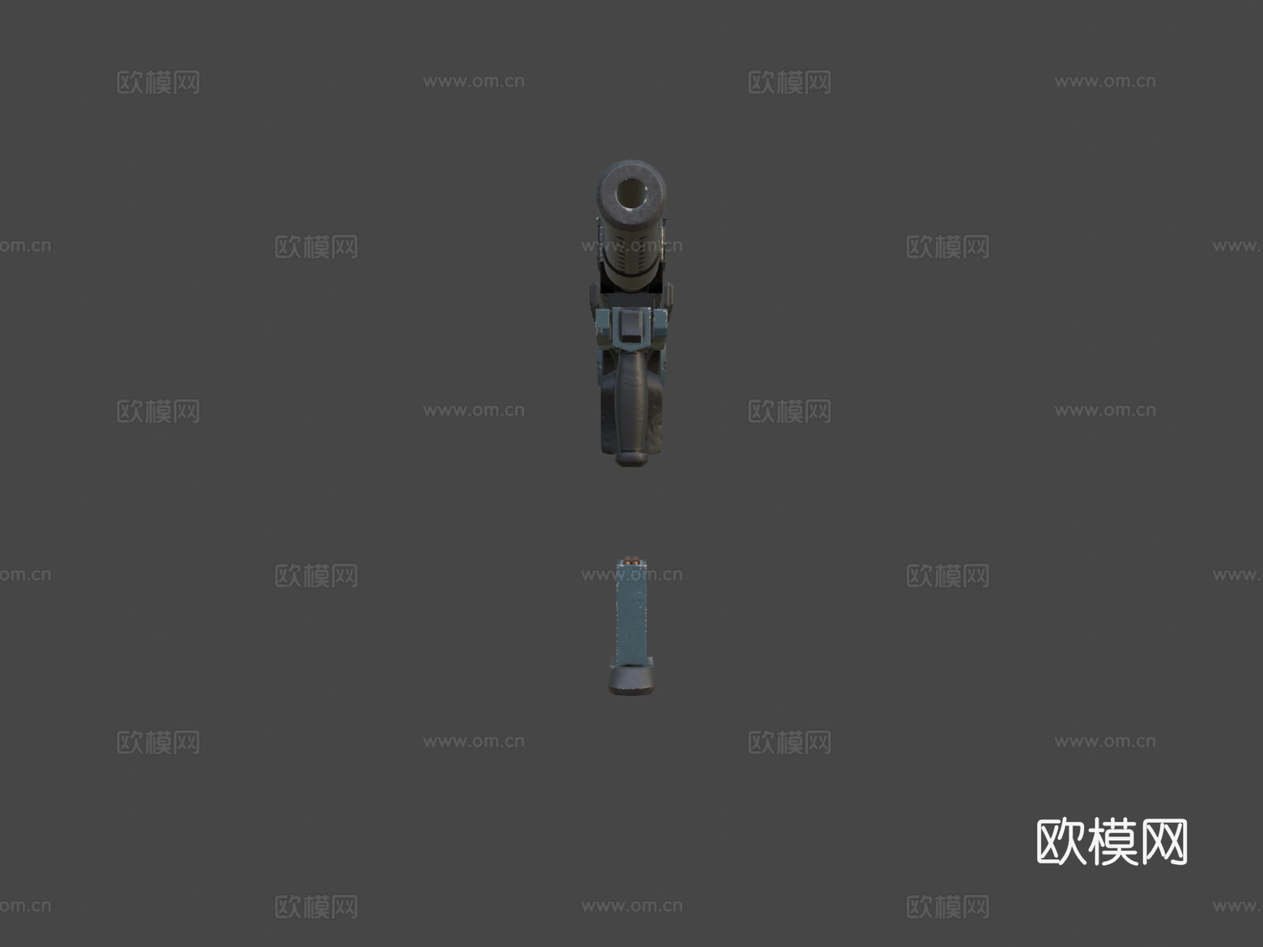 科幻SMG3d模型