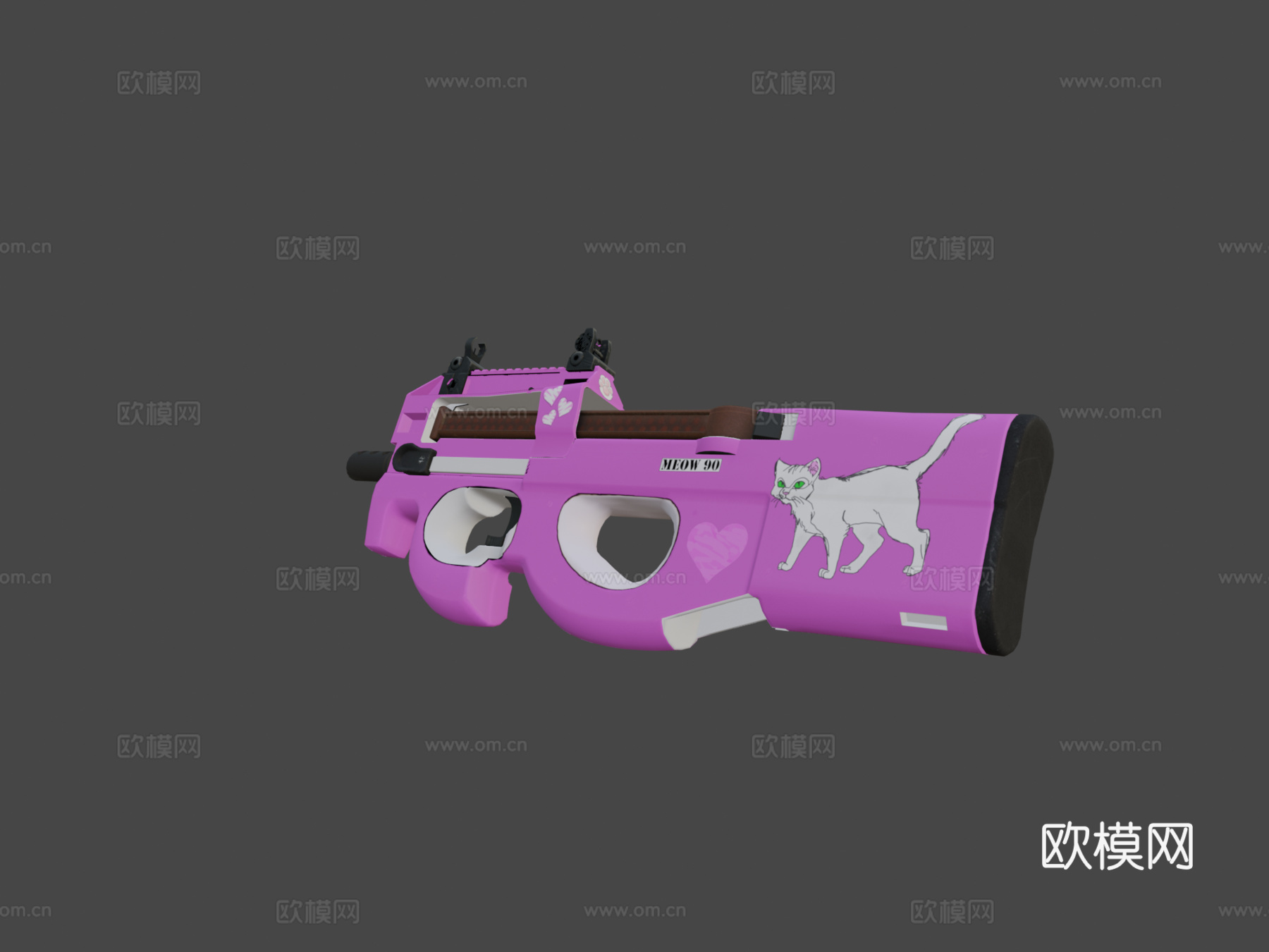 P90 MeoWarrior3d模型