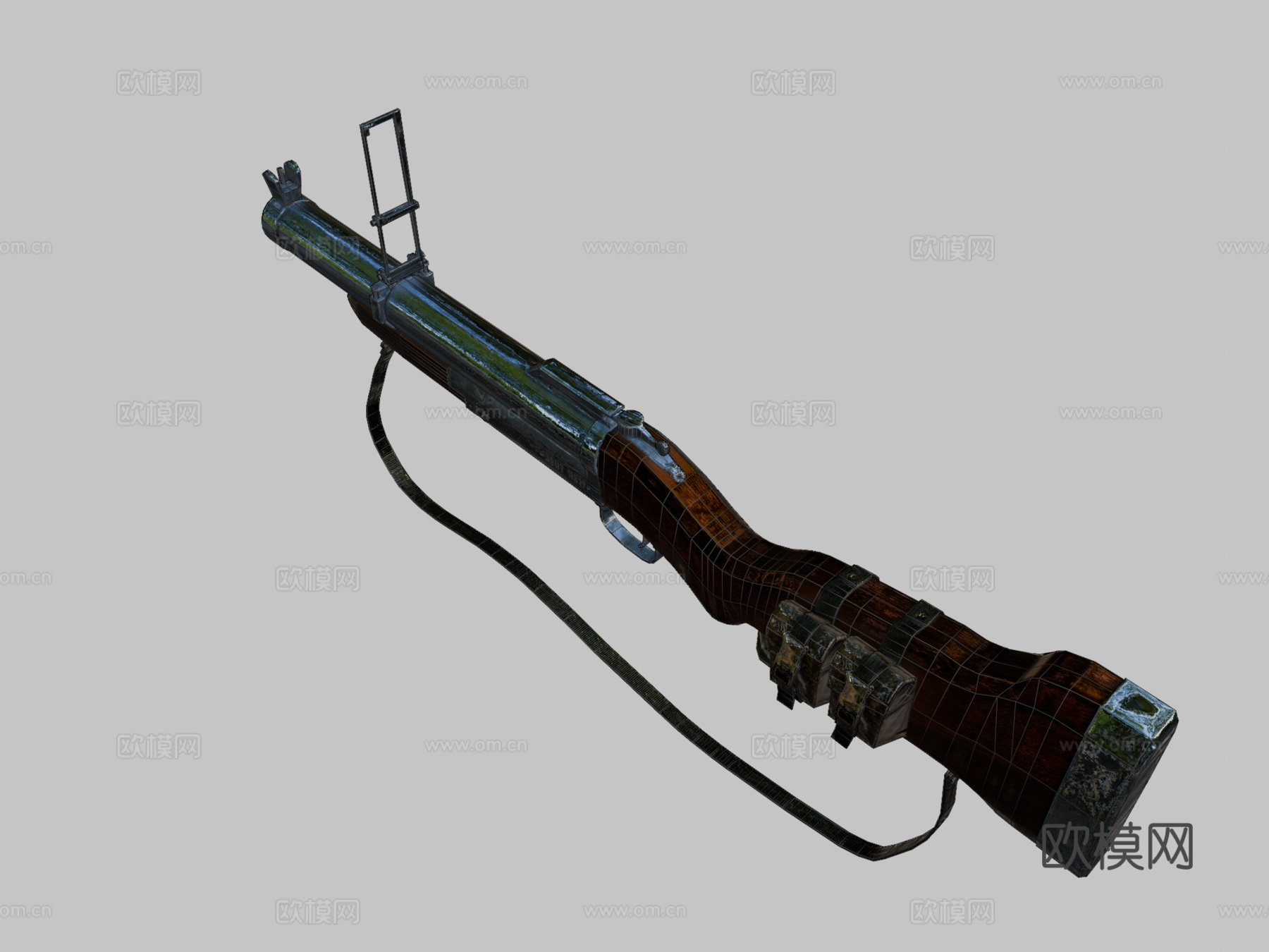 榴弹发射器su模型