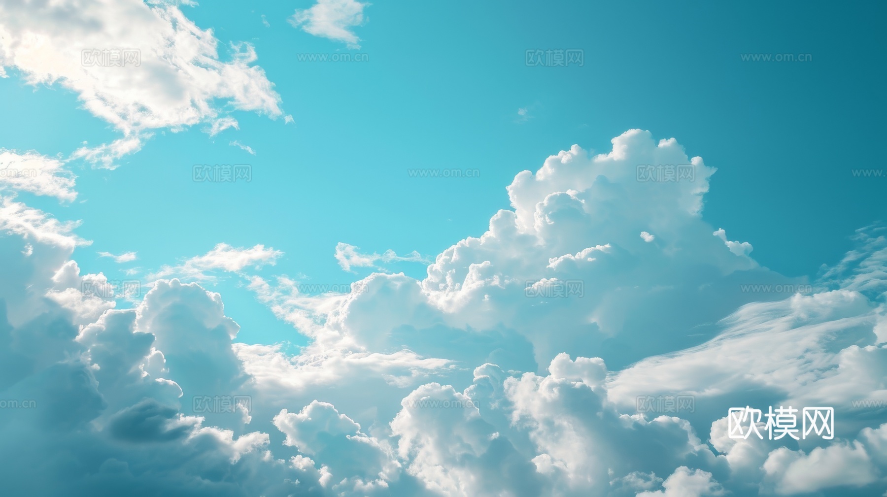 外景天空蓝天白云