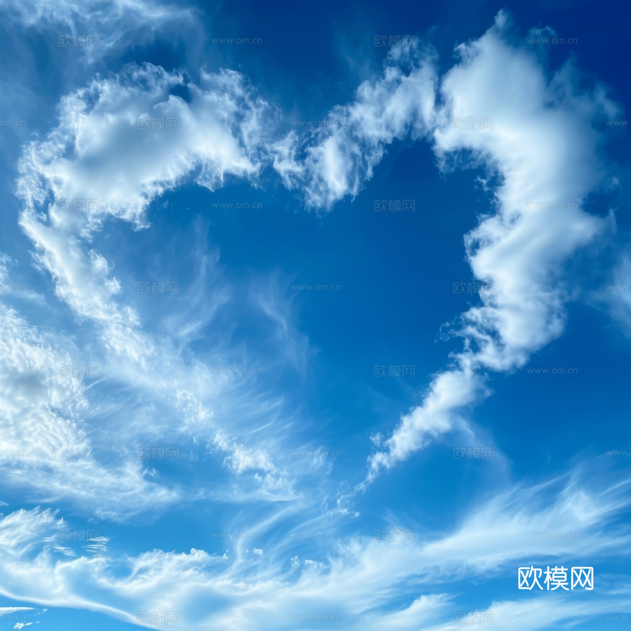 外景天空蓝天白云