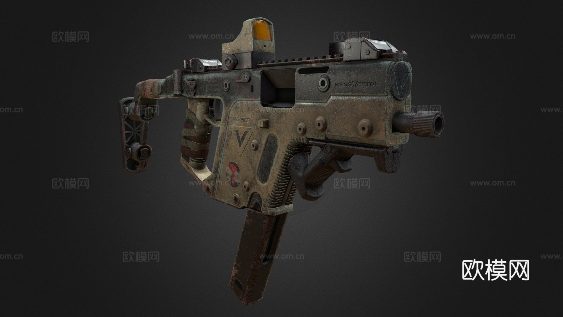 后末日Kriss Vectorsu模型