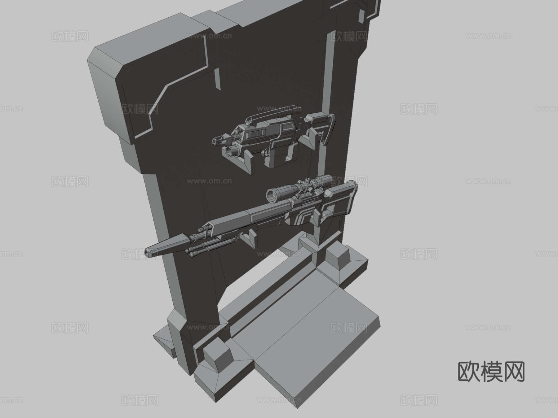 武器架3d模型