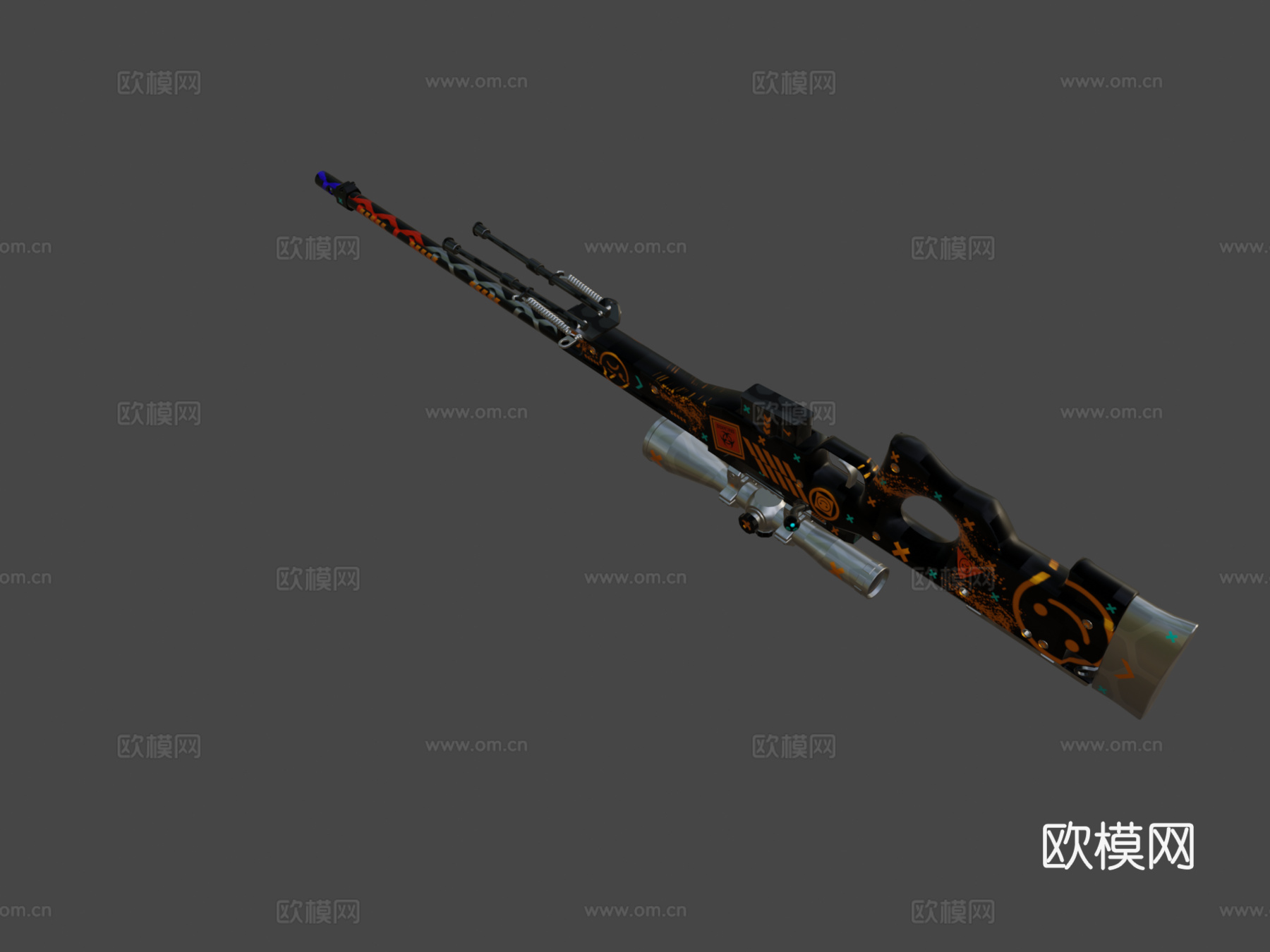 AWP - AWM3d模型