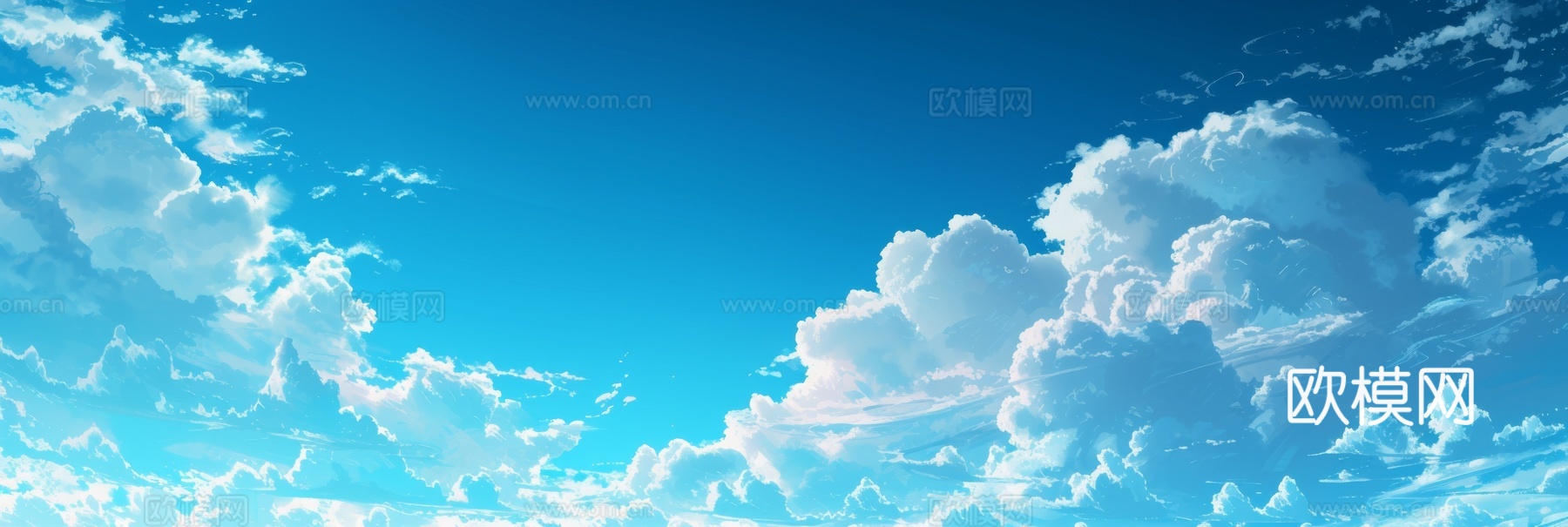外景天空蓝天白云