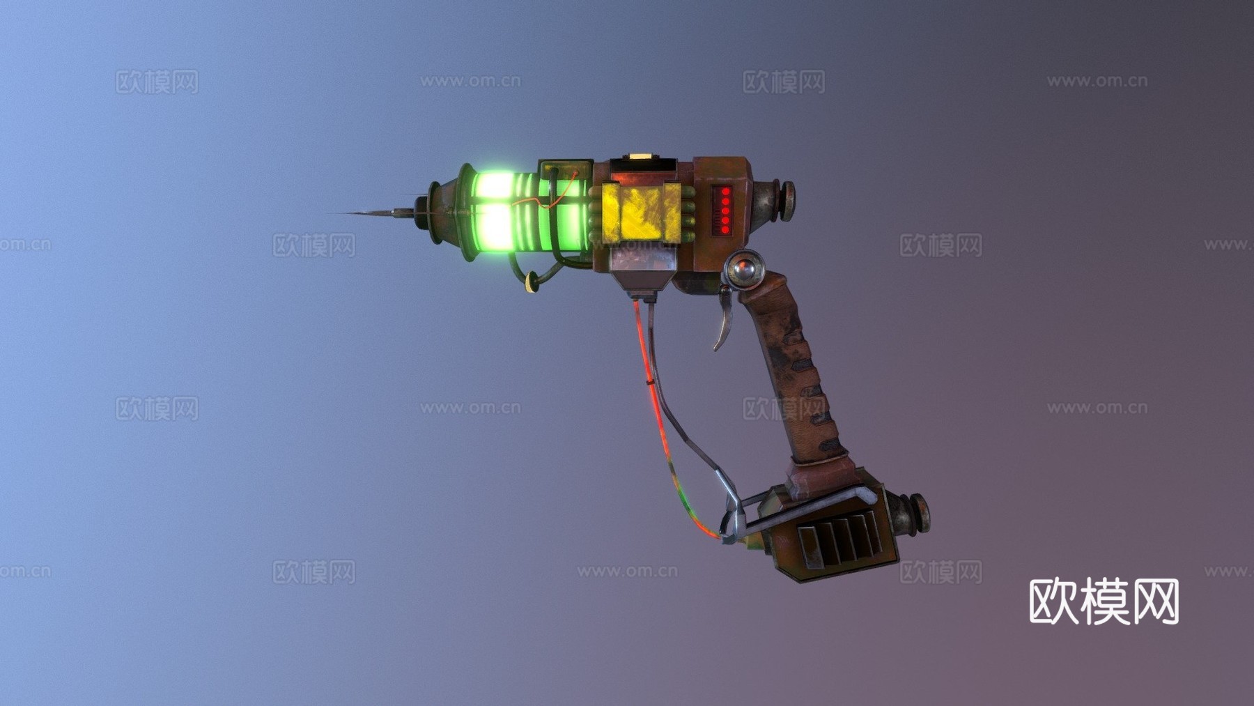 等离子手枪！3d模型
