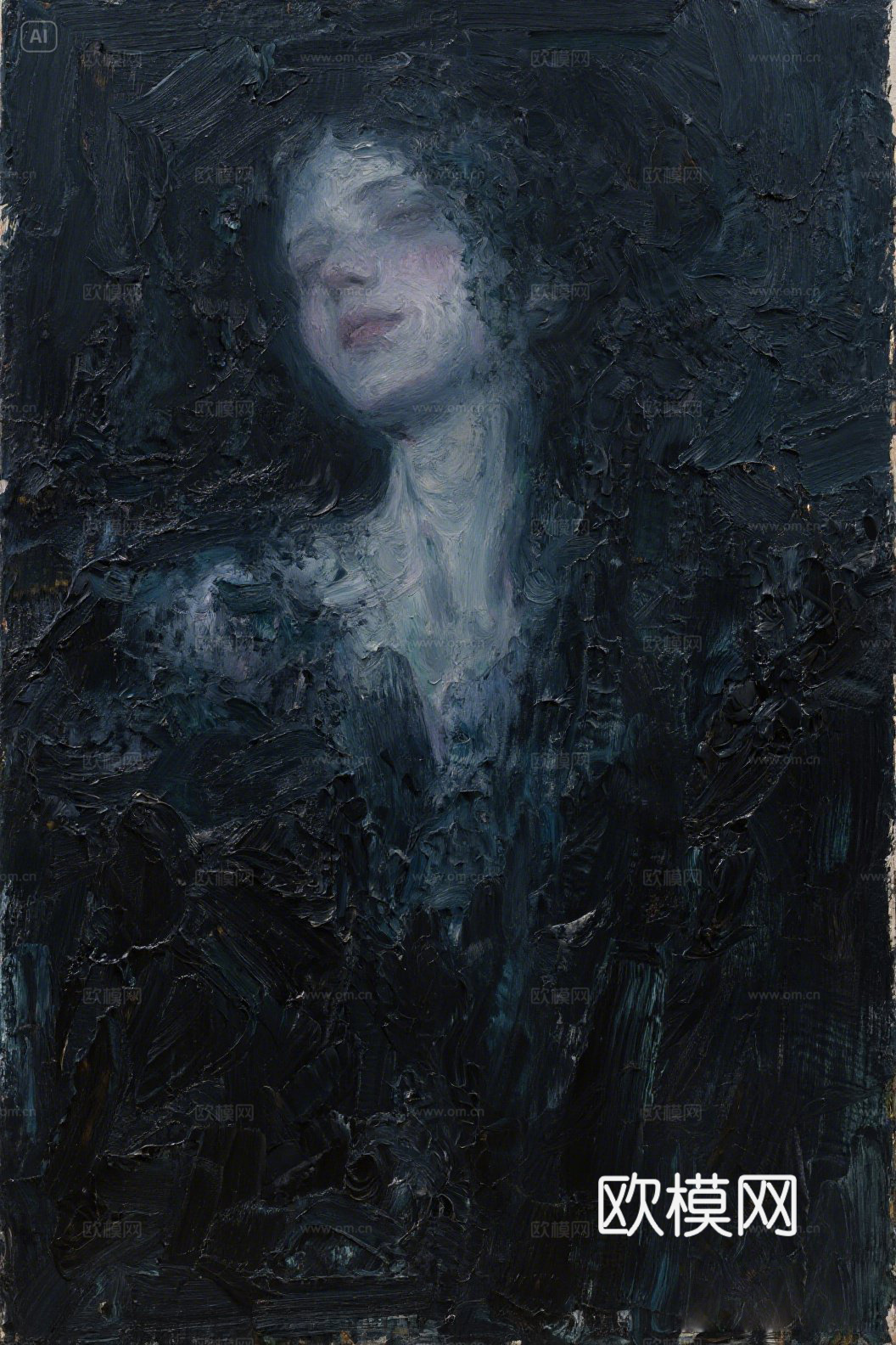 人物油画