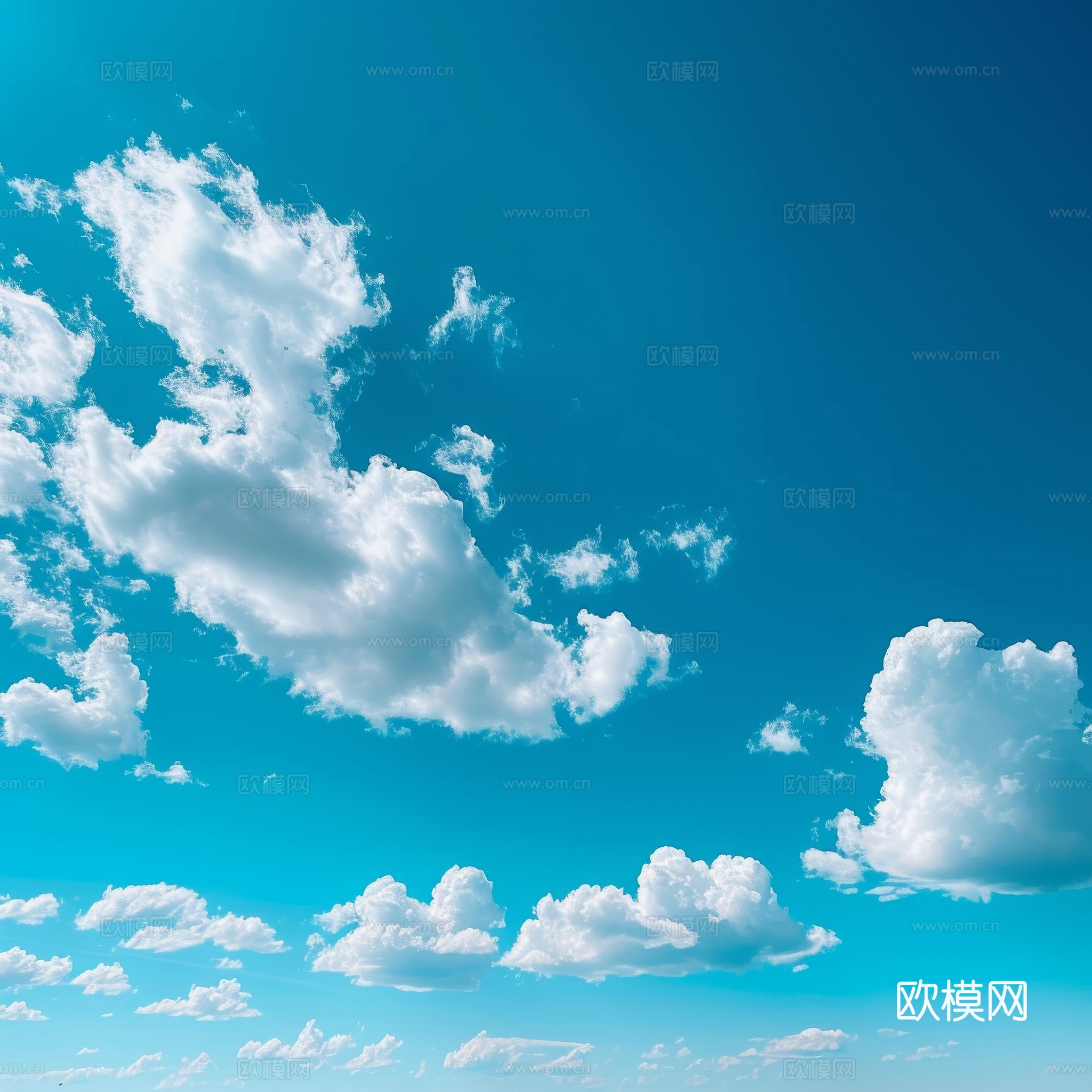 外景天空蓝天白云