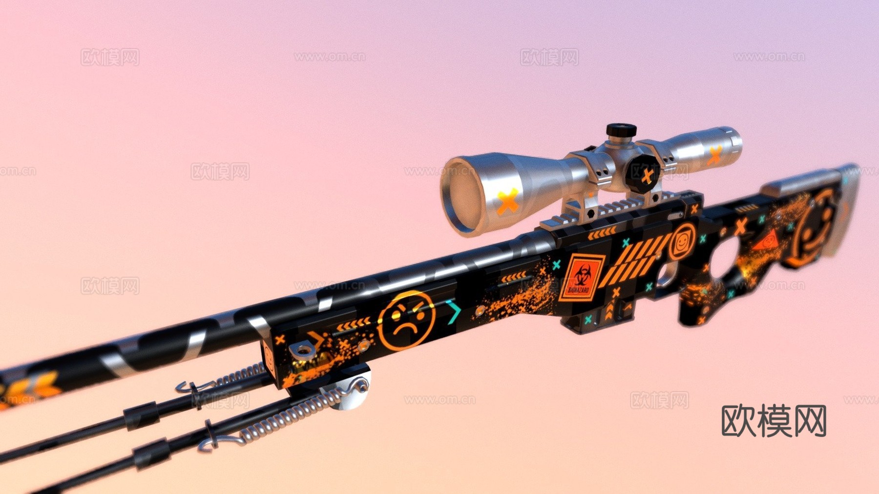 AWP - AWM3d模型