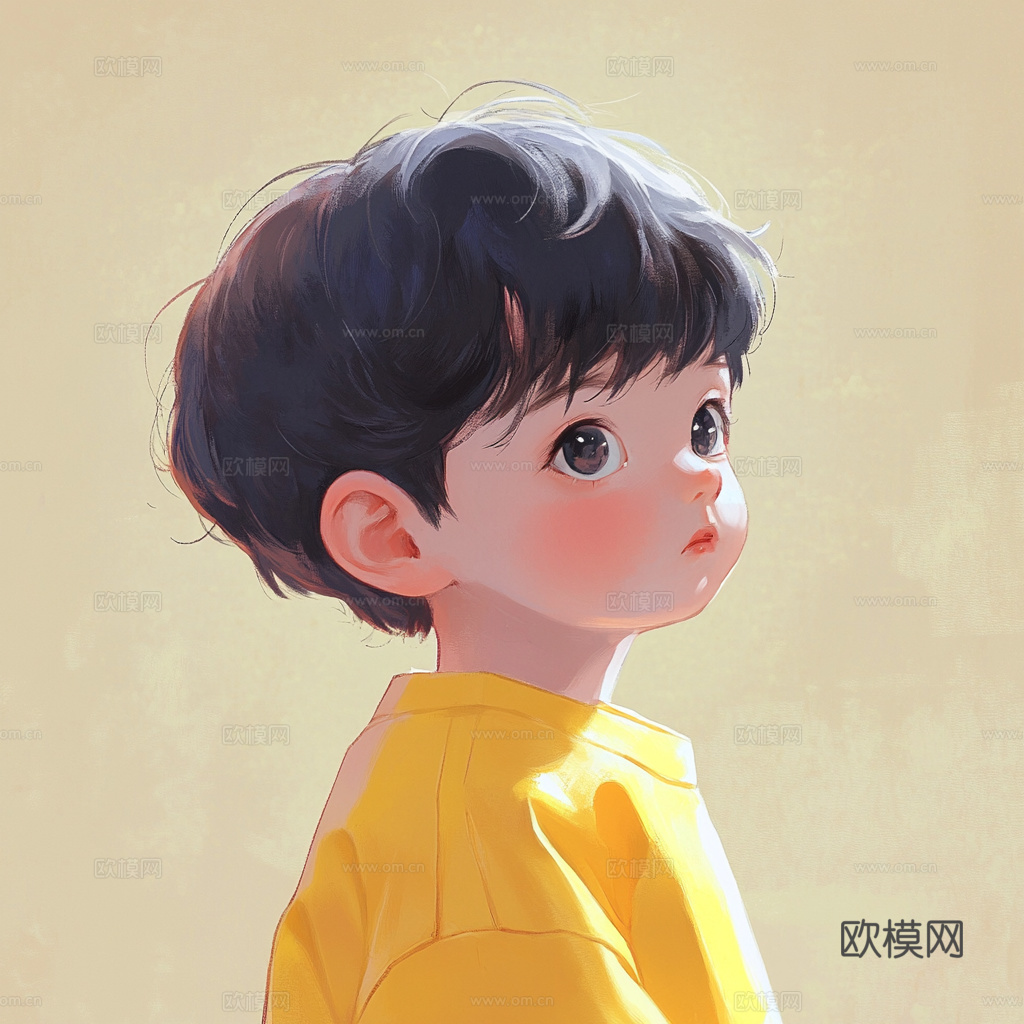 童趣卡通儿童房人物挂画