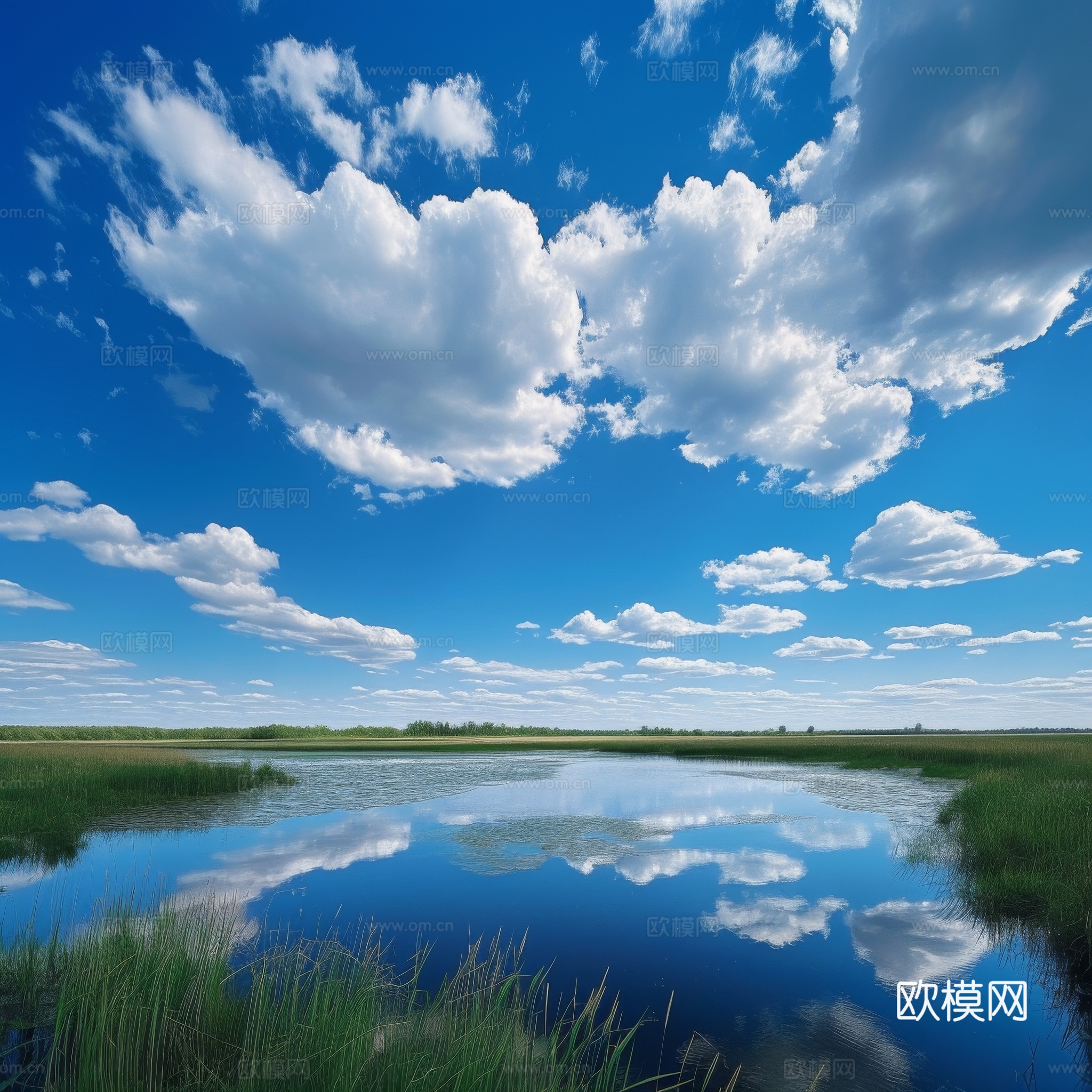 外景天空蓝天白云