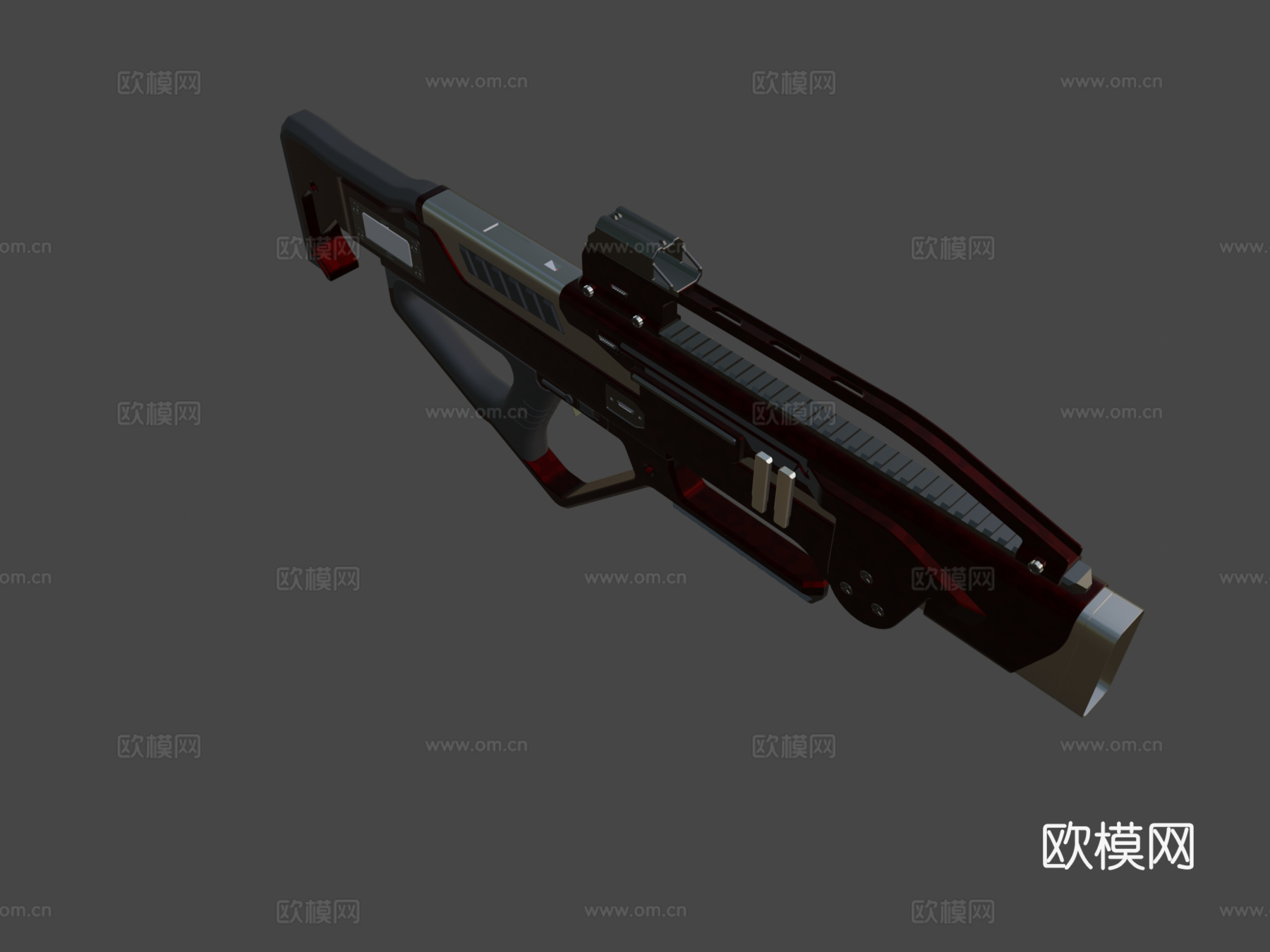 MAW-76 “军团”多管武器3d模型