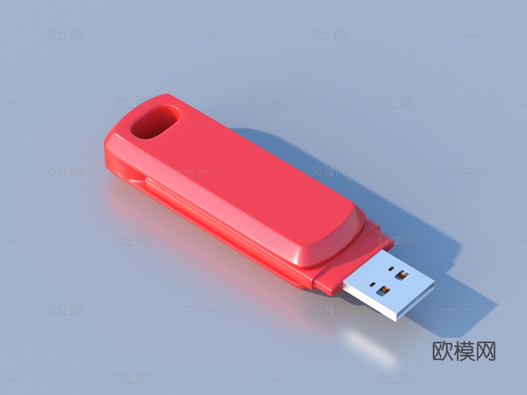 U盘 存储盘 硬盘 电子设备 外置硬盘 移动硬盘3d模型