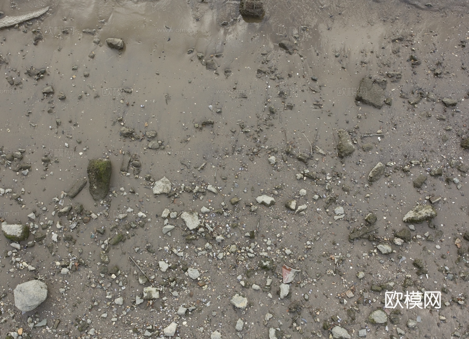 鹅卵石沙地 地面下载