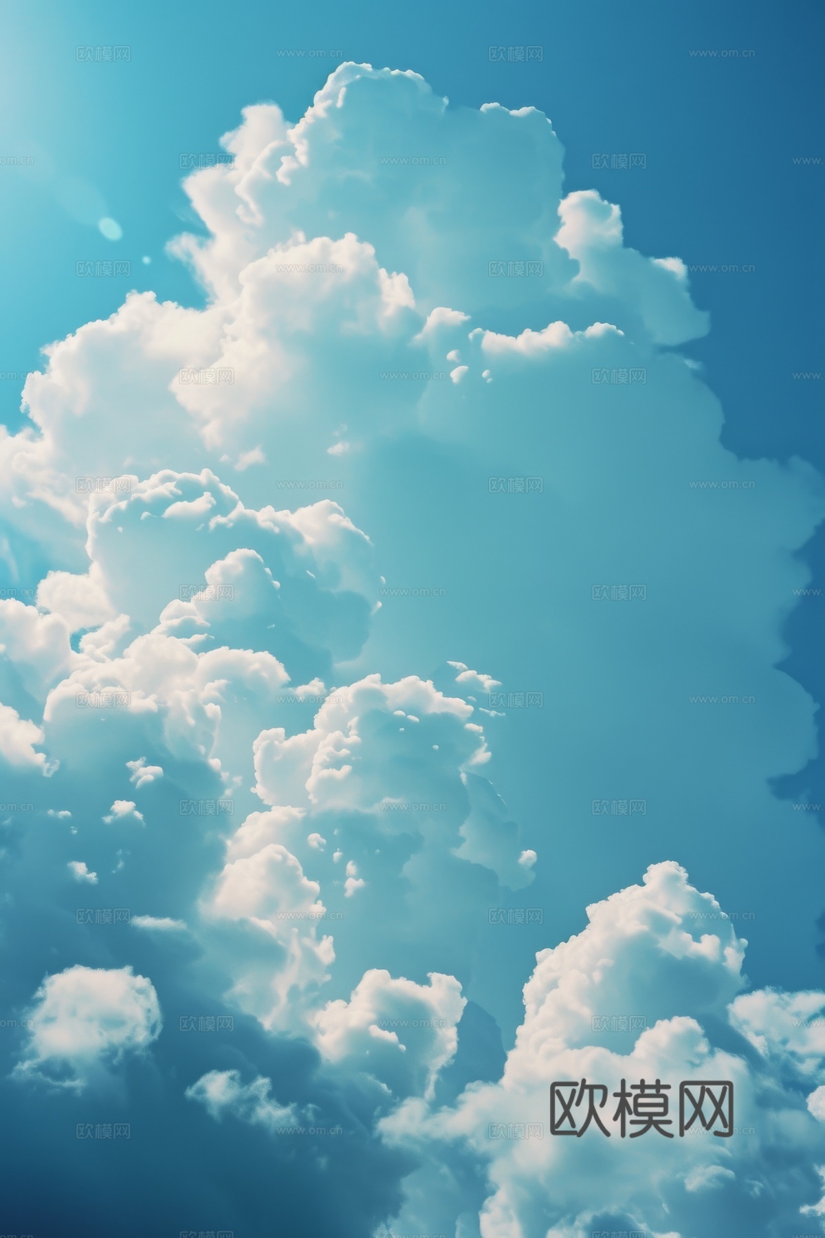 外景天空蓝天白云