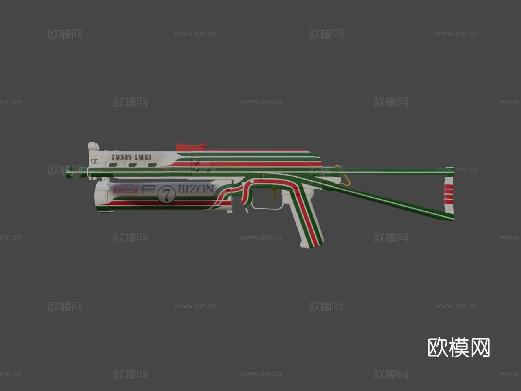 PP-Bizon - Munari3d模型