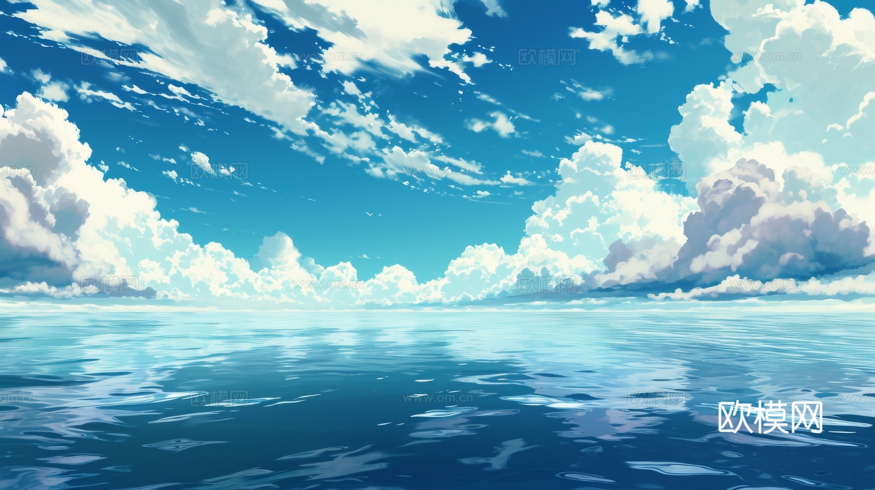 外景天空蓝天白云下载（渲染图4）
