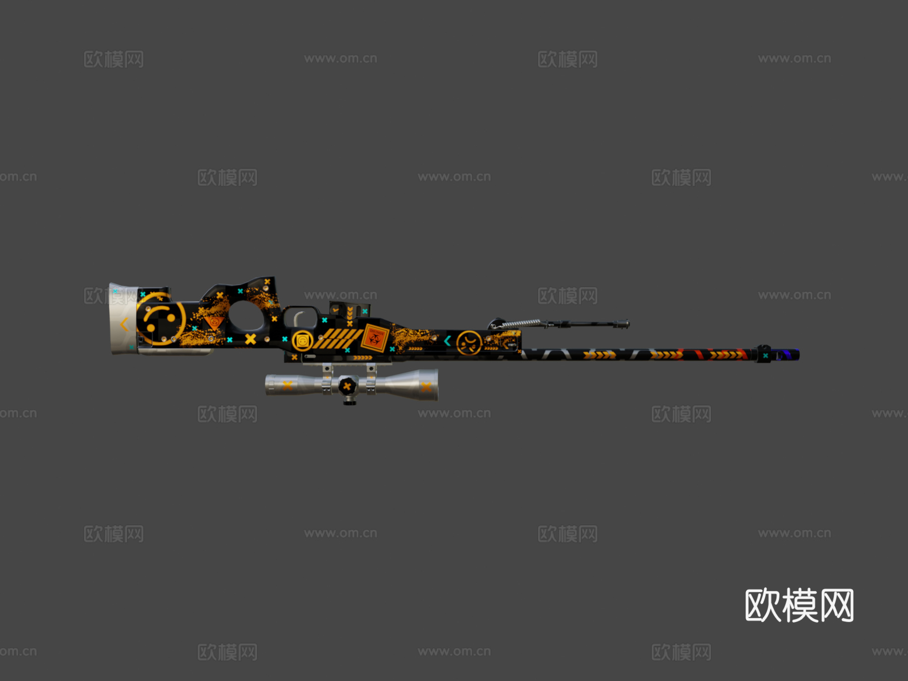 AWP - AWM3d模型