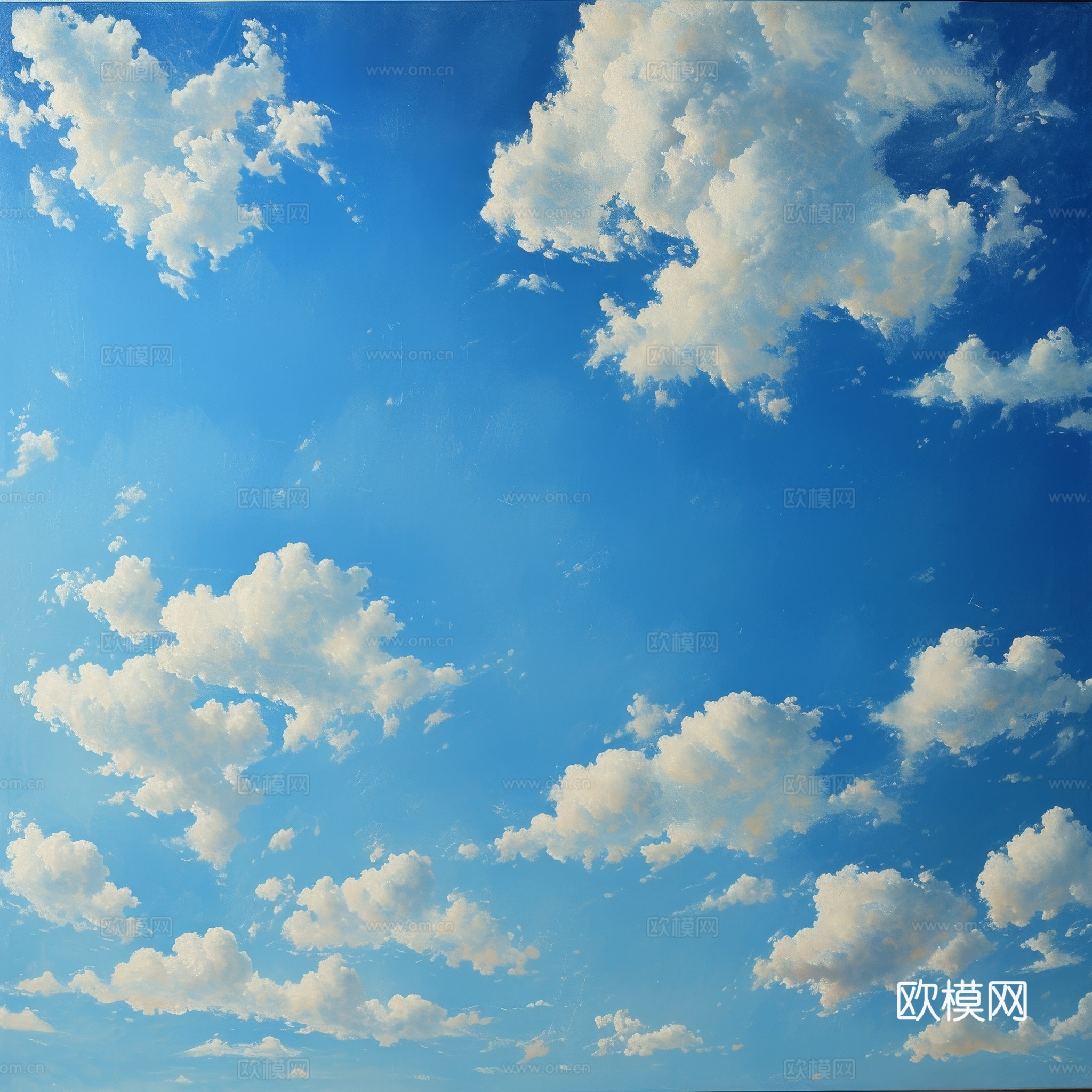 外景天空蓝天白云