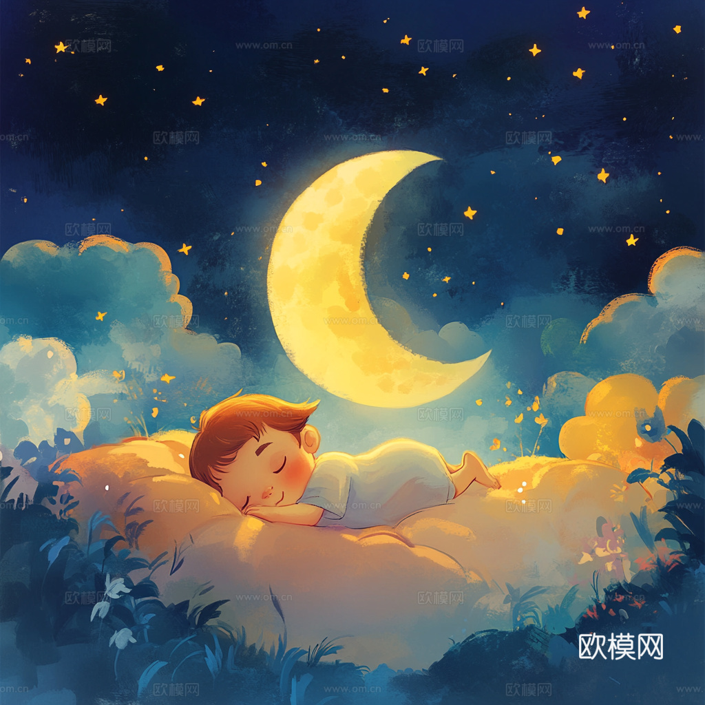 童趣卡通儿童房人物挂画