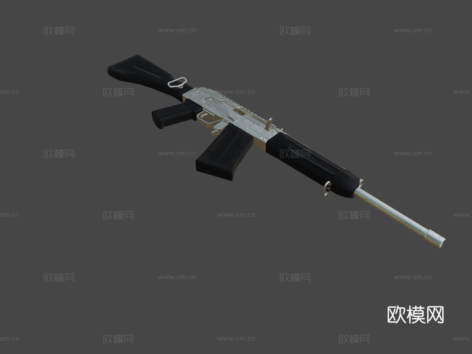 银色板 - S12K - PUBG3d模型
