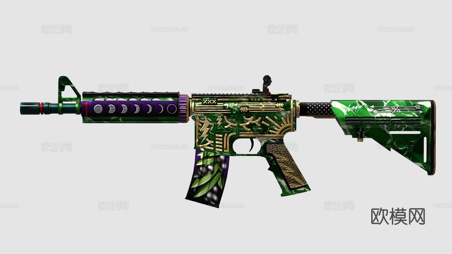 M4A4 =神之怒=su模型