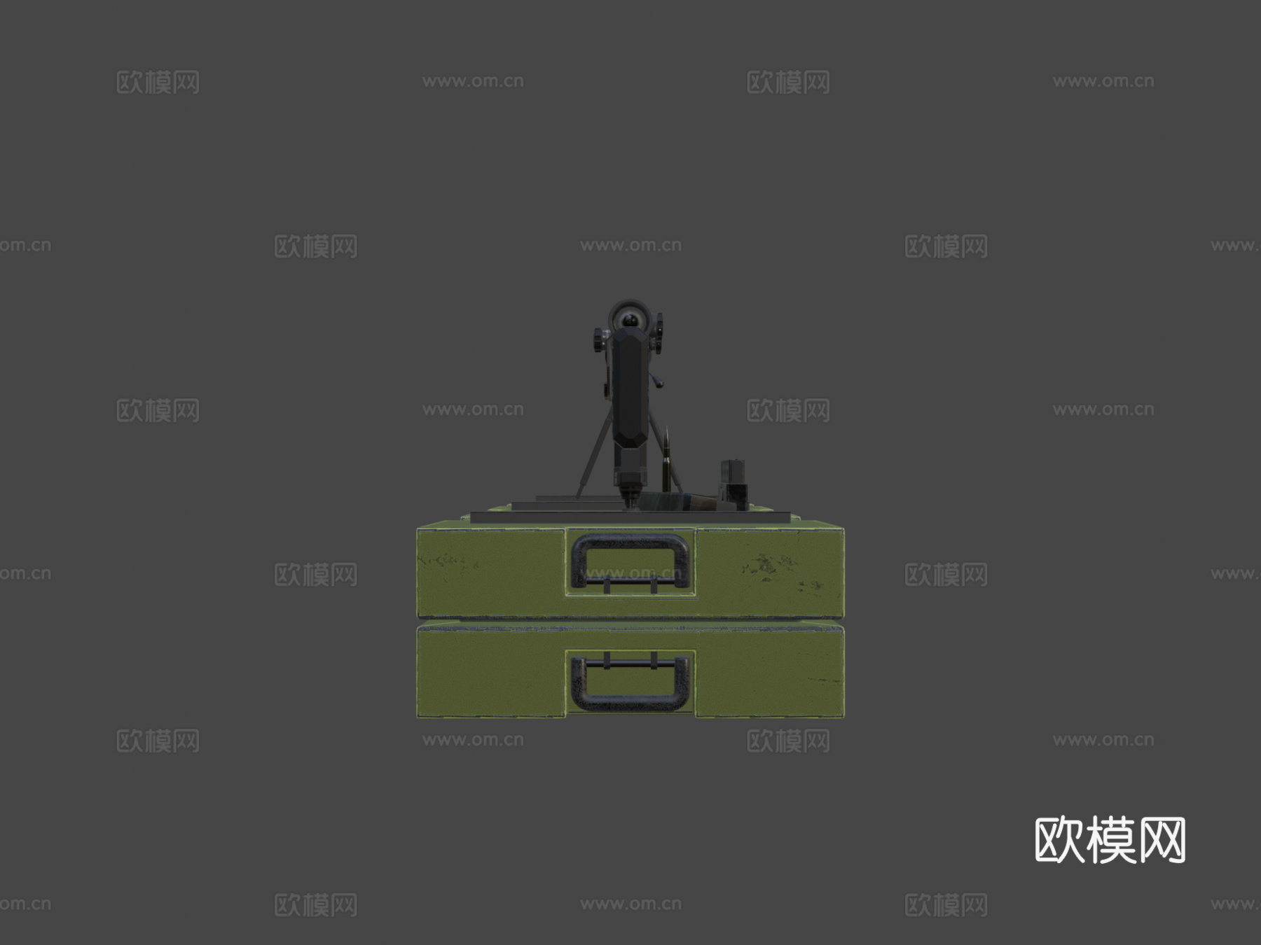 DSR .50狙击步枪3d模型