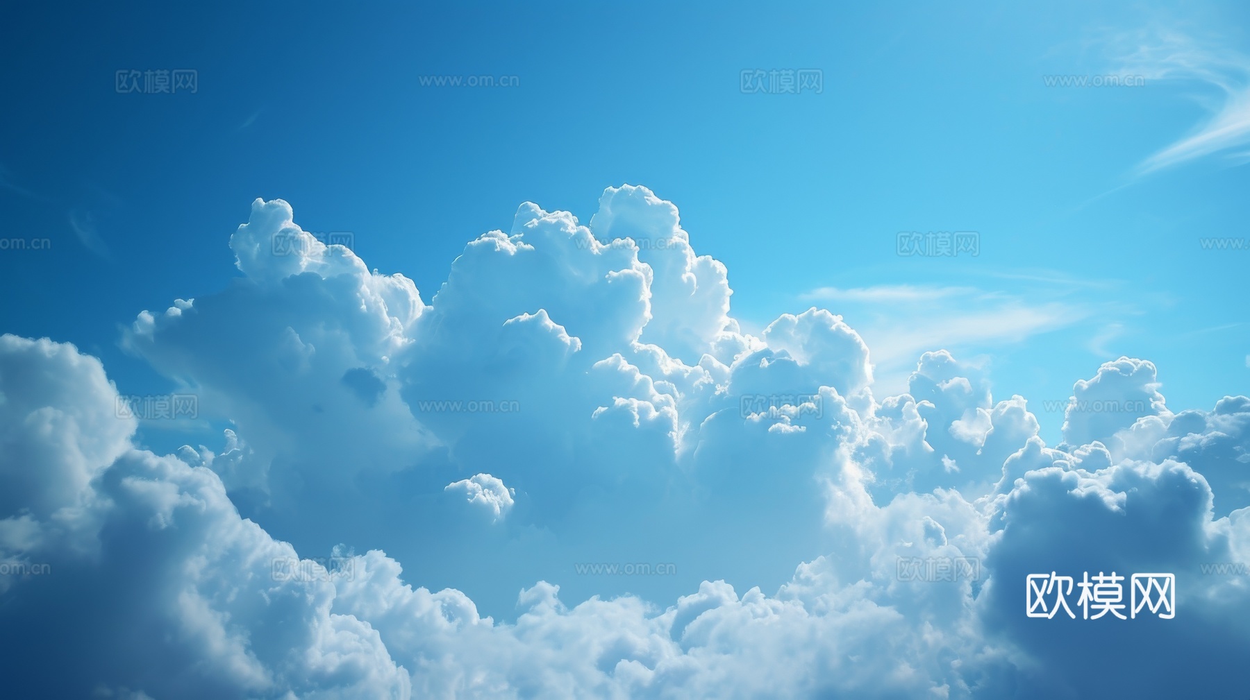 外景天空蓝天白云