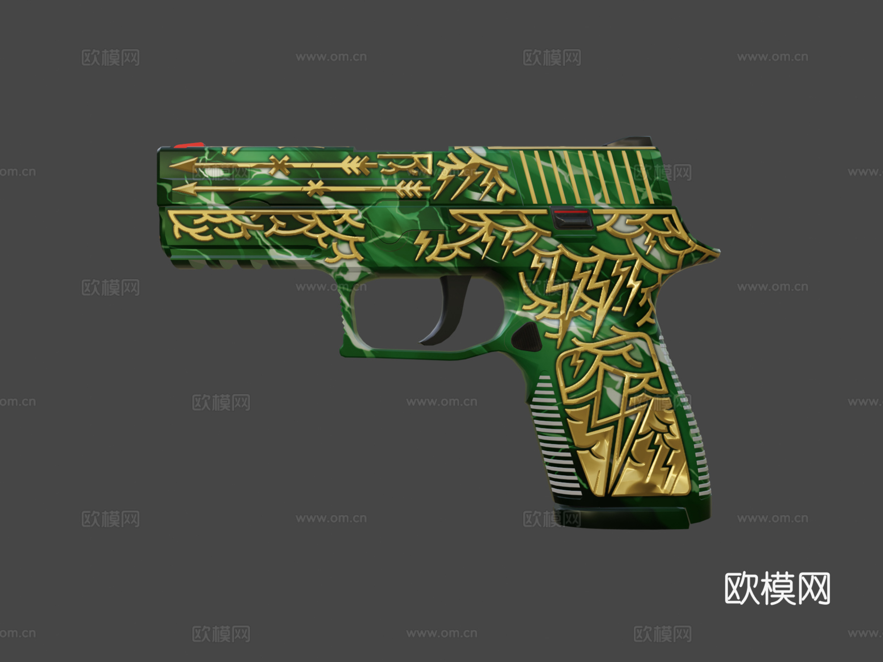 P250 =神之愤怒=3d模型