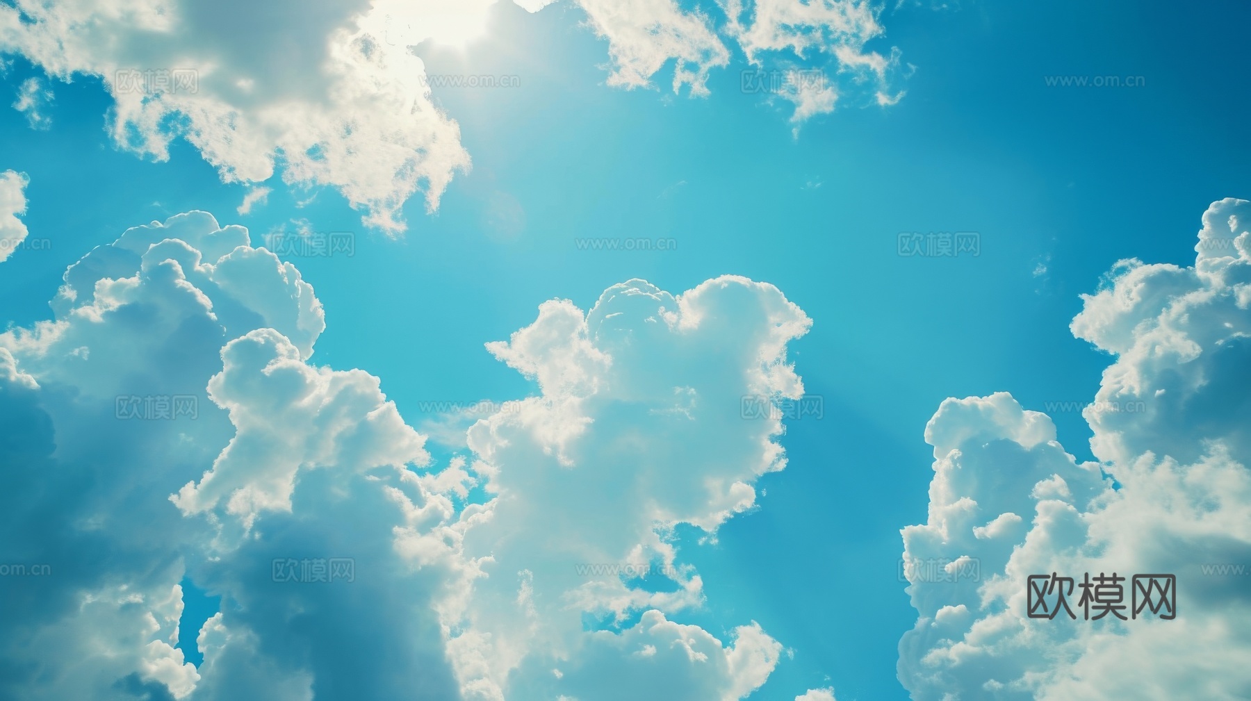 外景天空蓝天白云
