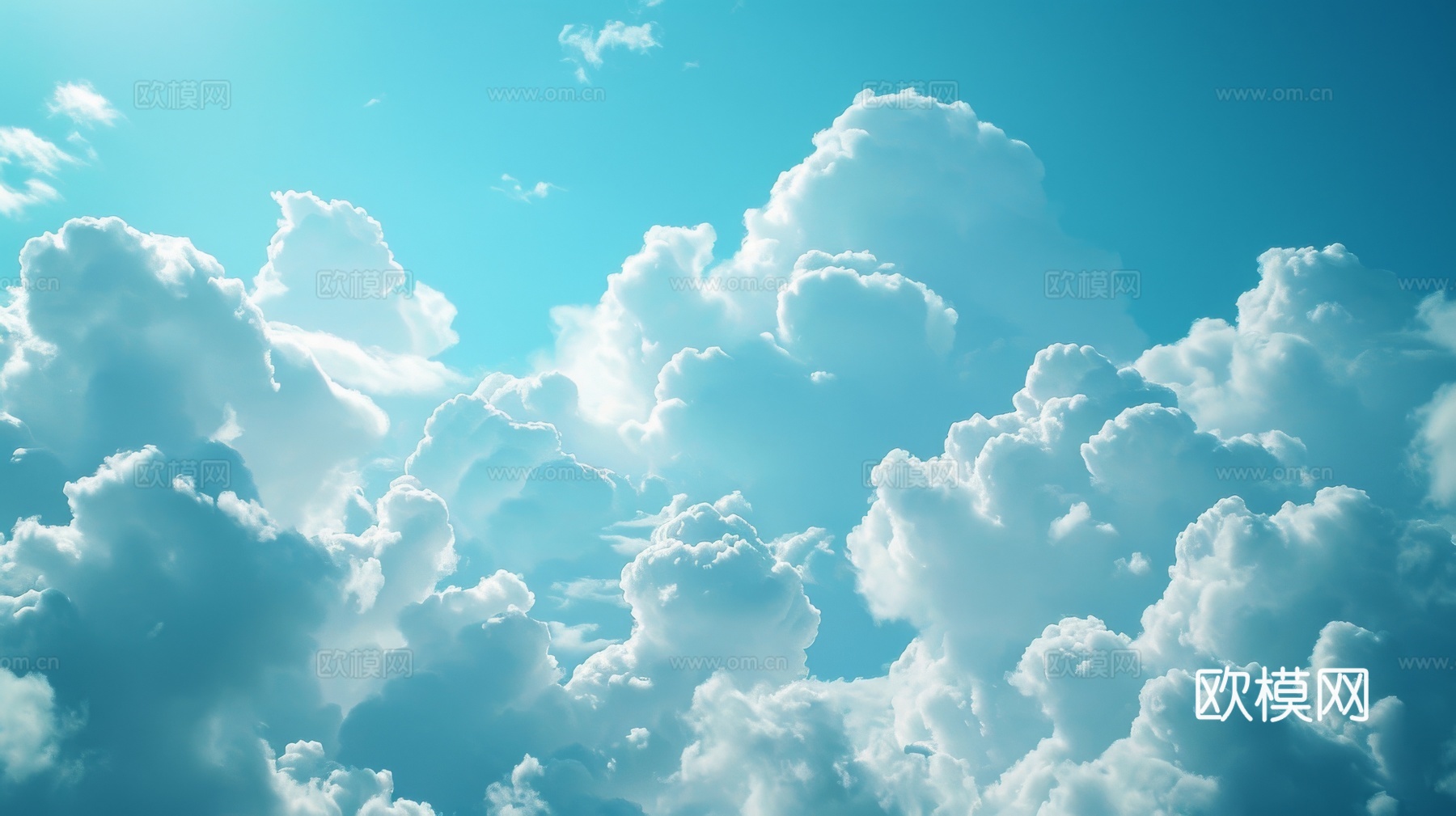 外景天空蓝天白云