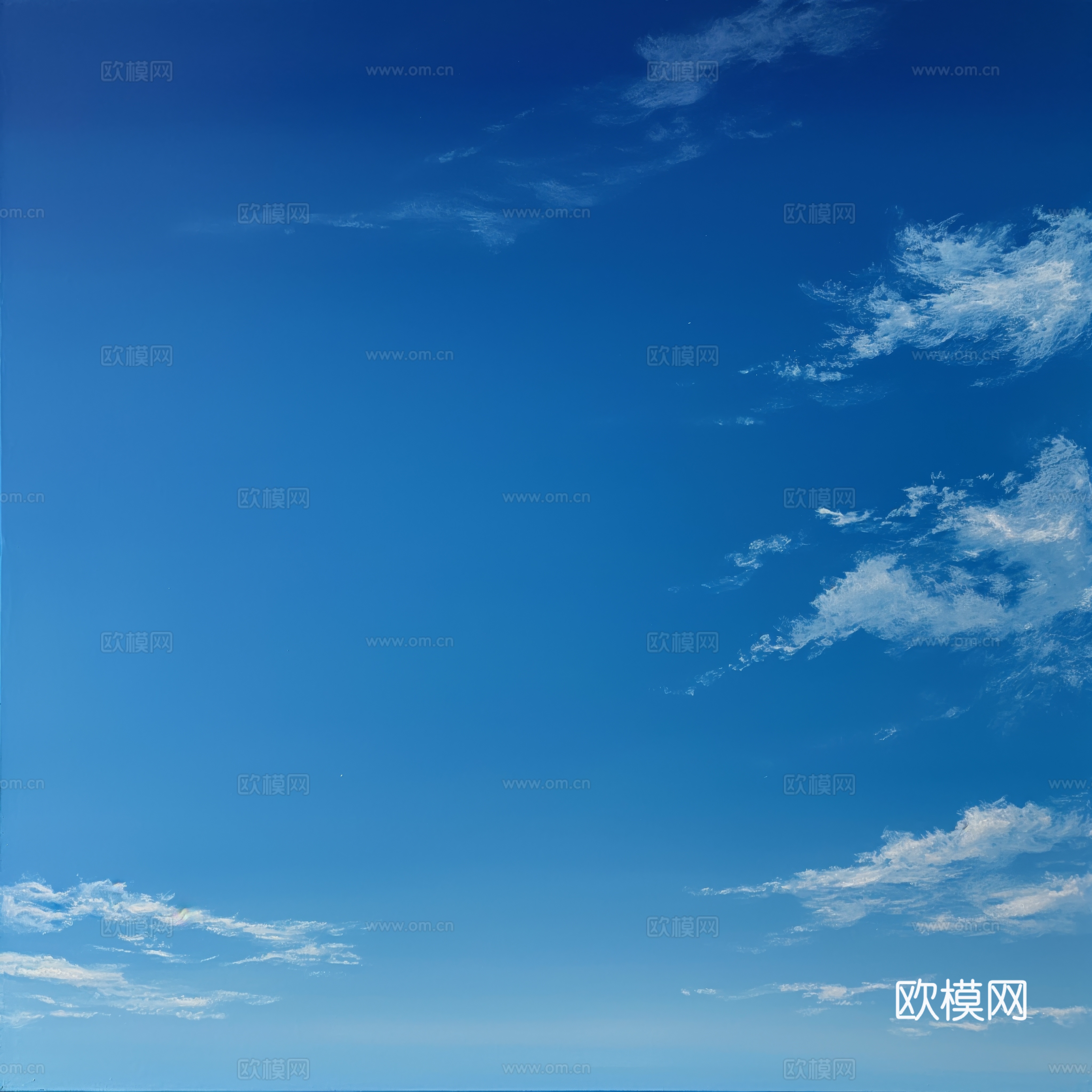 外景天空蓝天白云