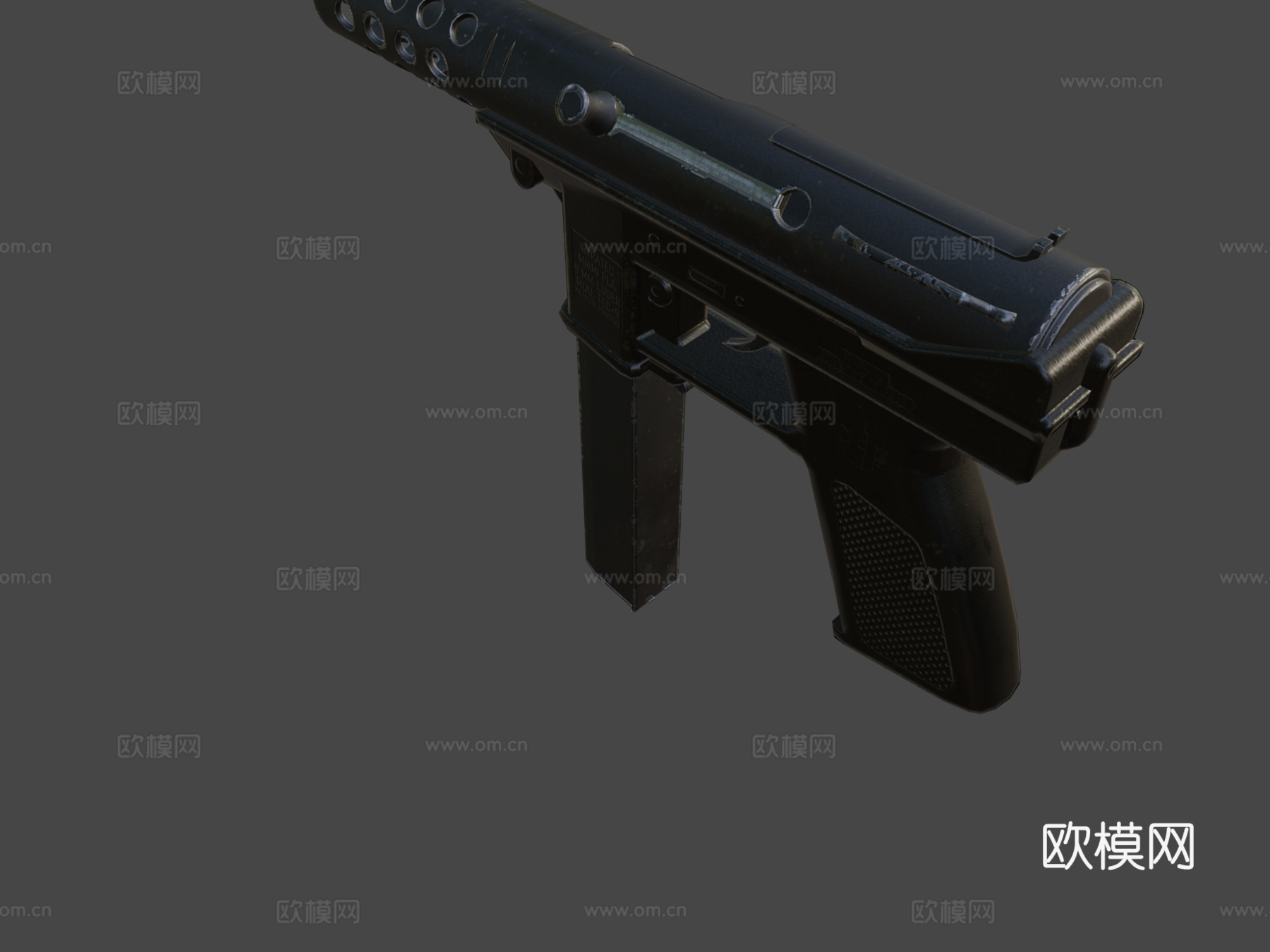 Tec-9纹理su模型
