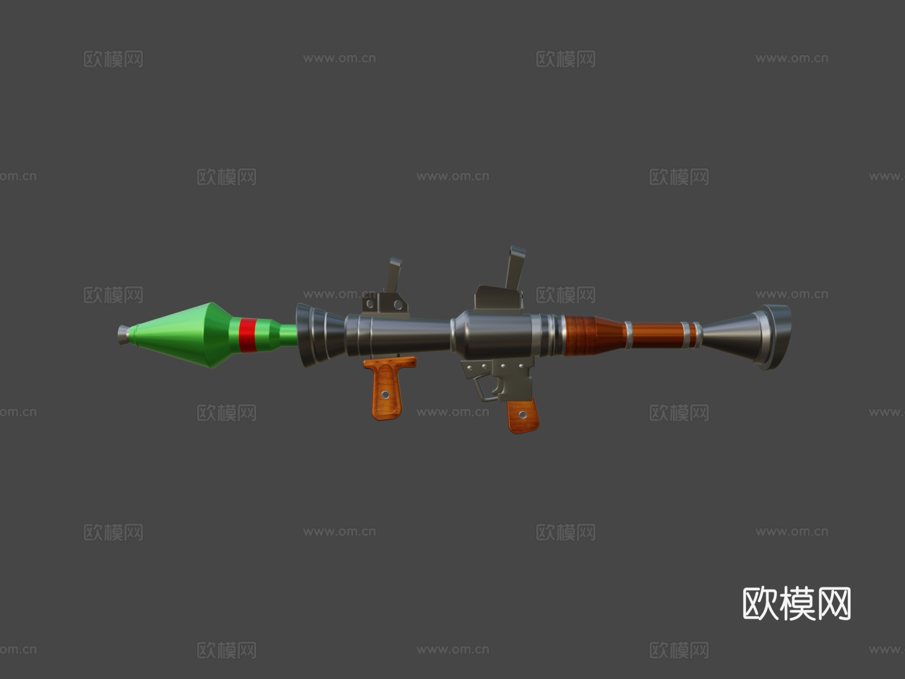 堡垒RPG3d模型