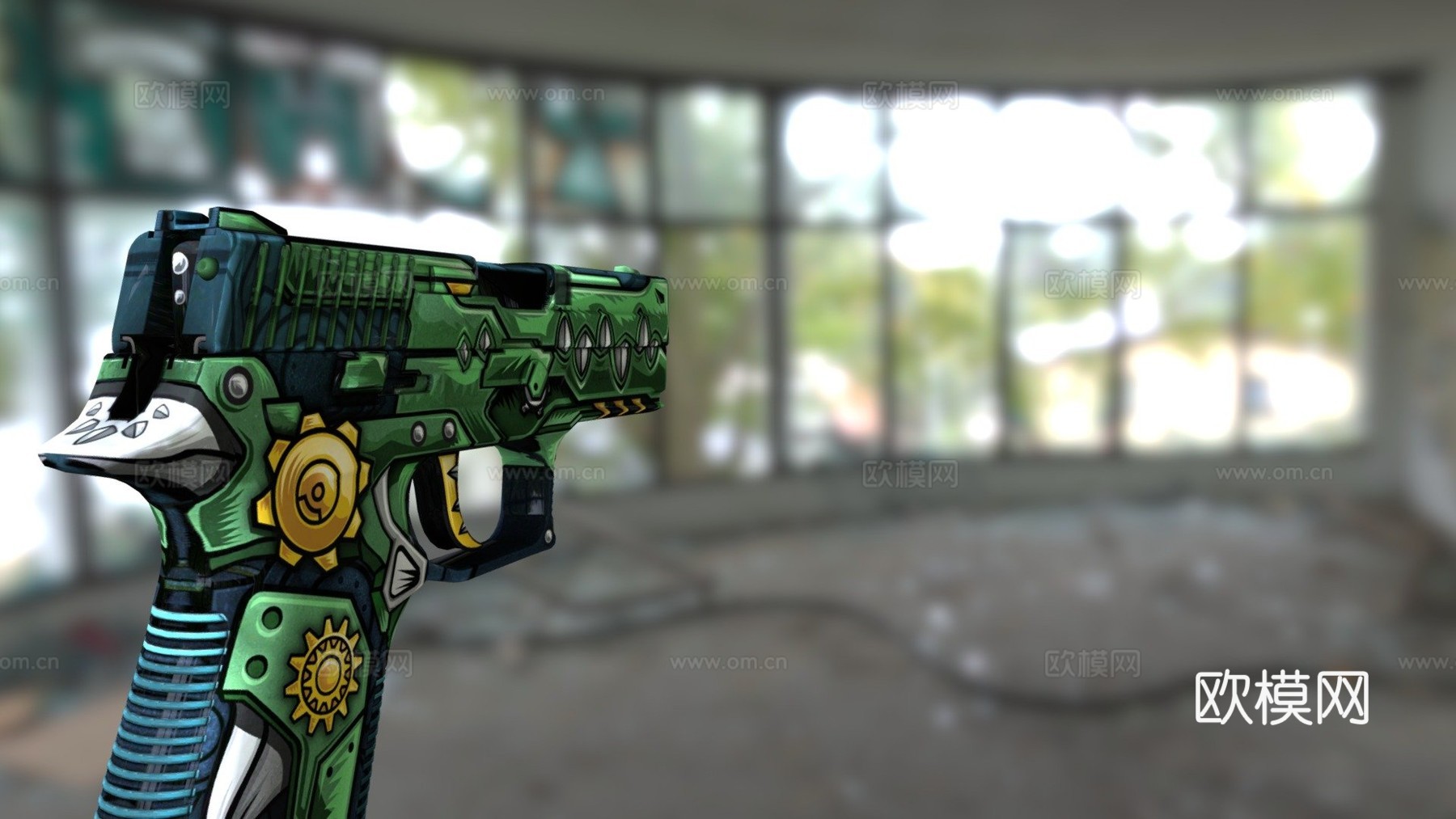 P228 CSGO 随机皮肤3d模型
