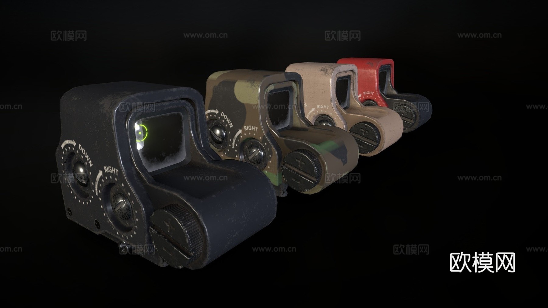 防毒面具Holo-Sight XPSsu模型