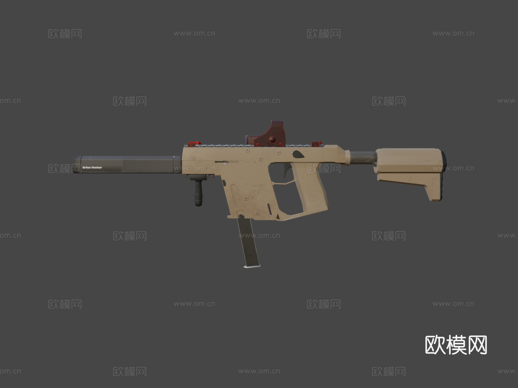 Kriss Vector3d模型