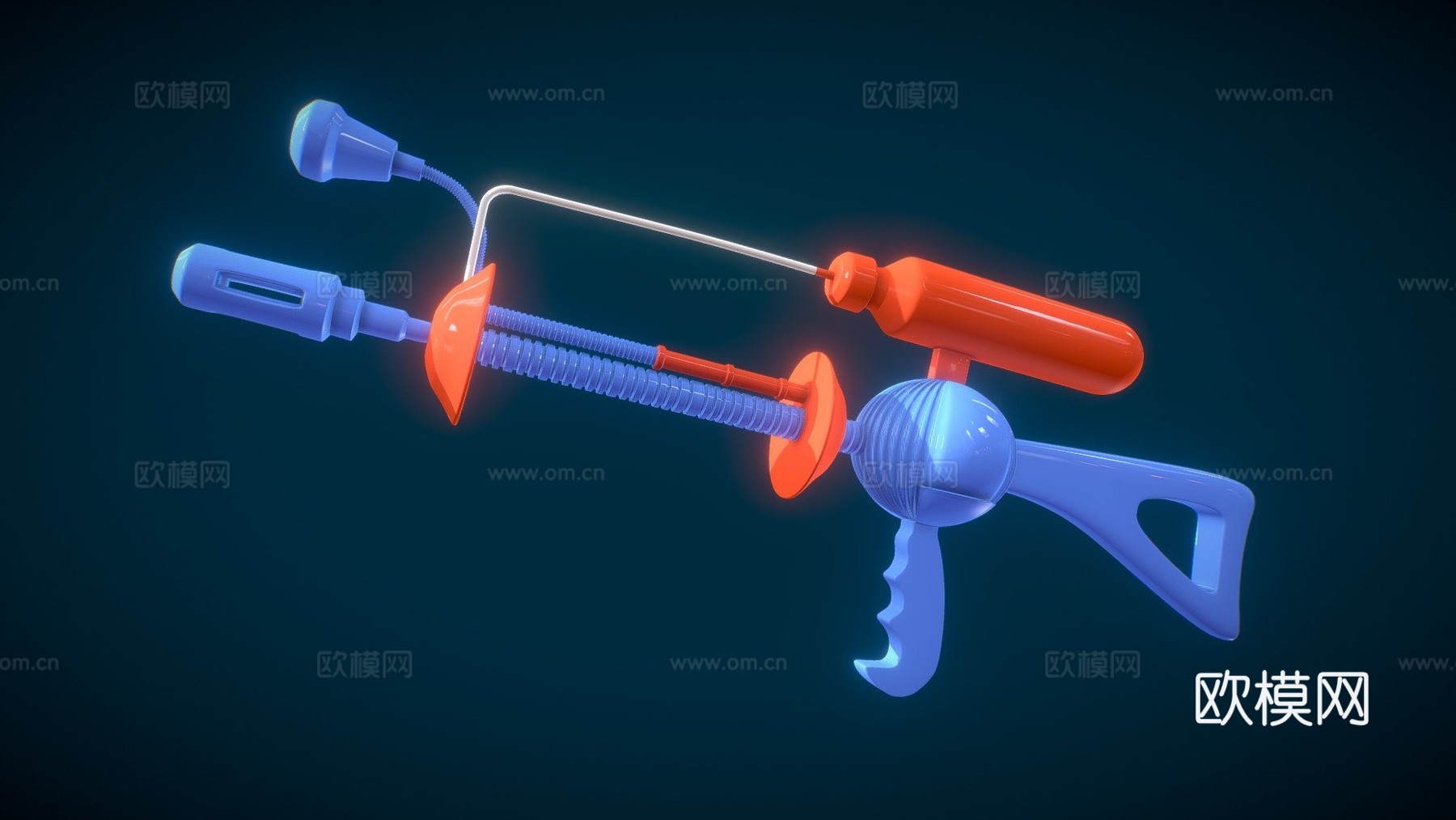武器火星攻击3d模型