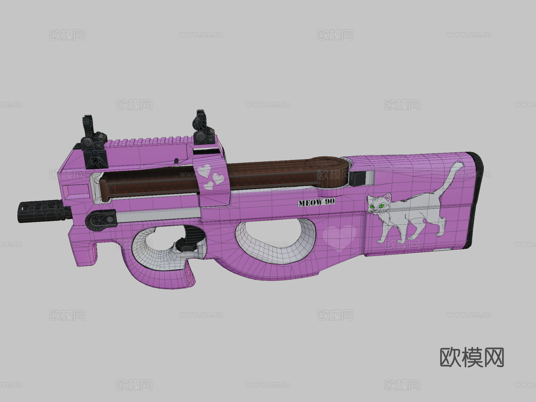 P90 MeoWarrior3d模型