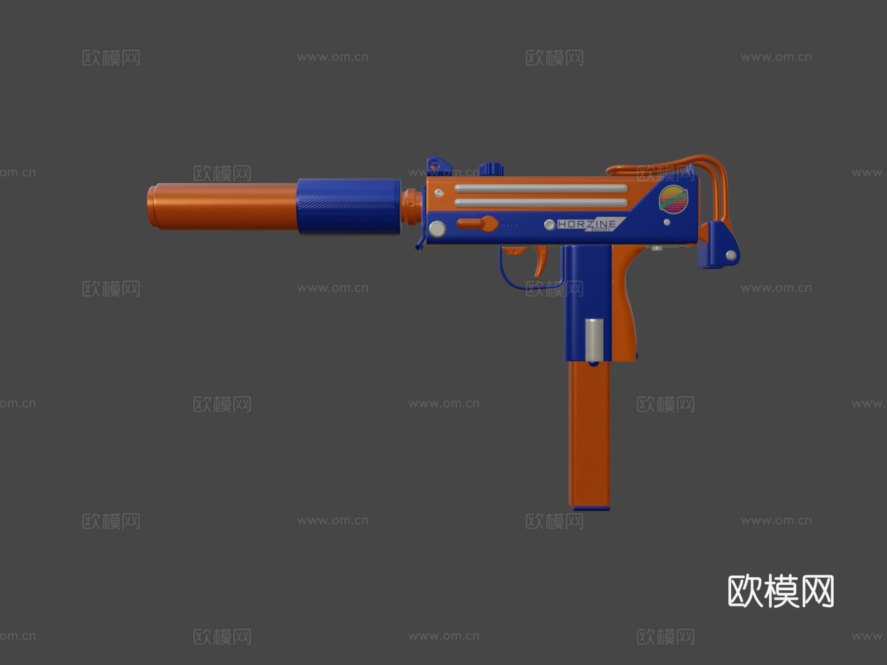 玩具枪Z-Strike Mac103d模型