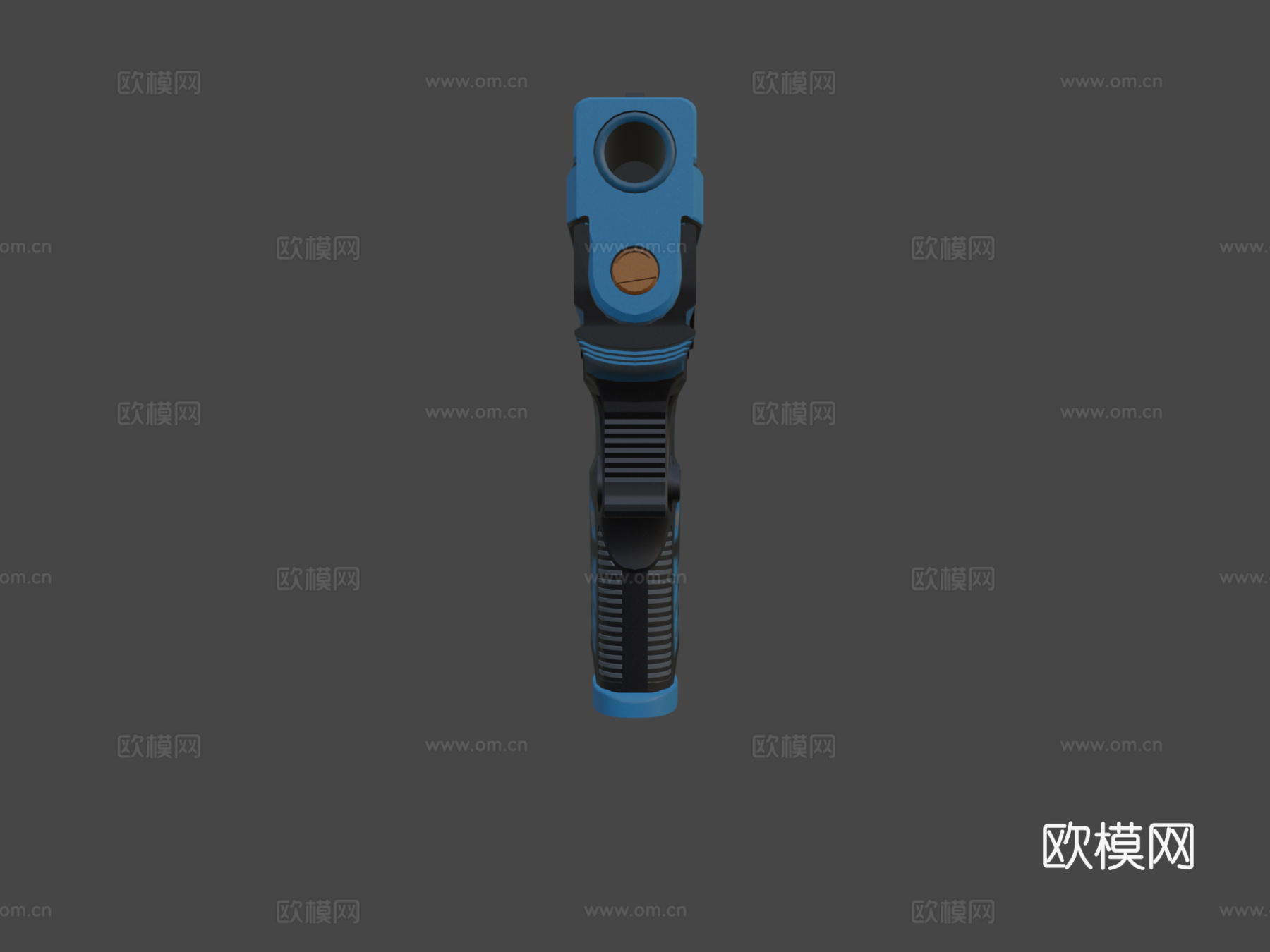 P250 - 构造者（蓝色）3d模型