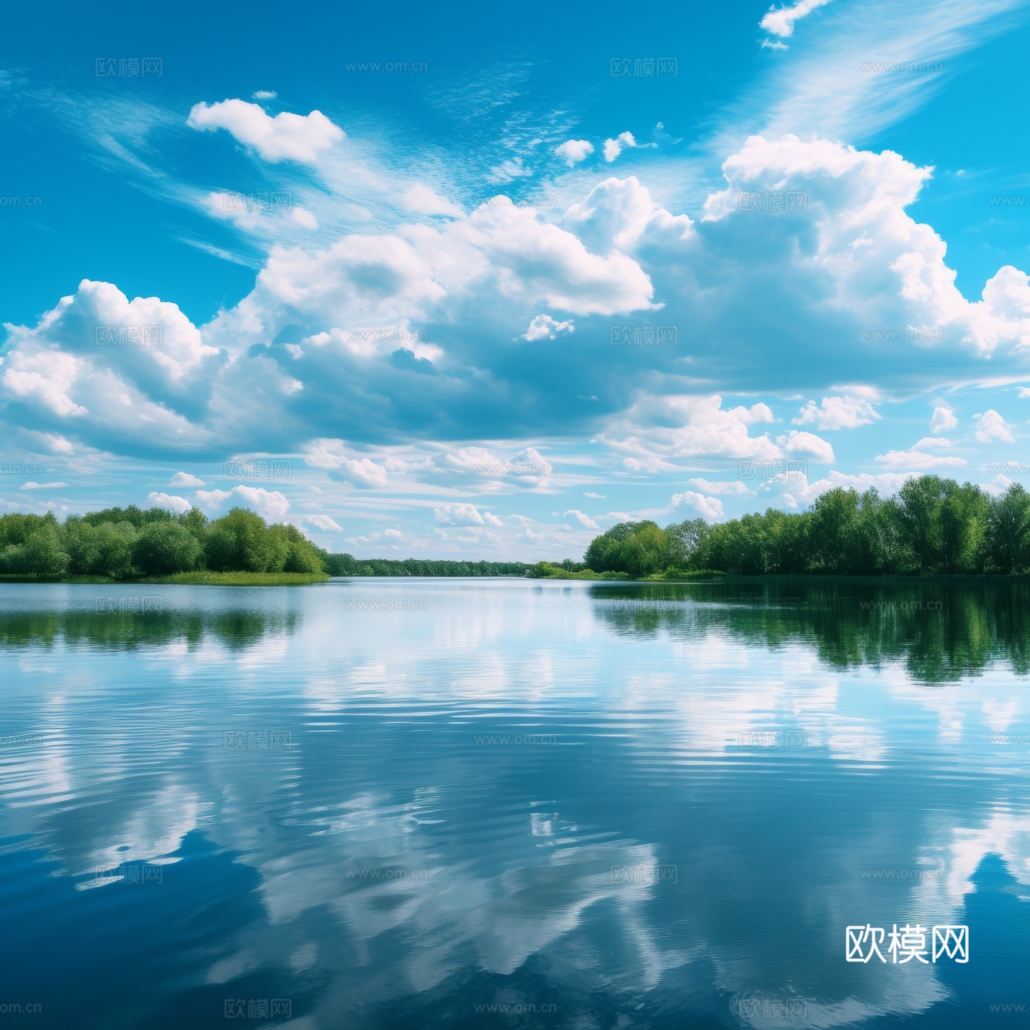 外景天空蓝天白云下载（渲染图3）