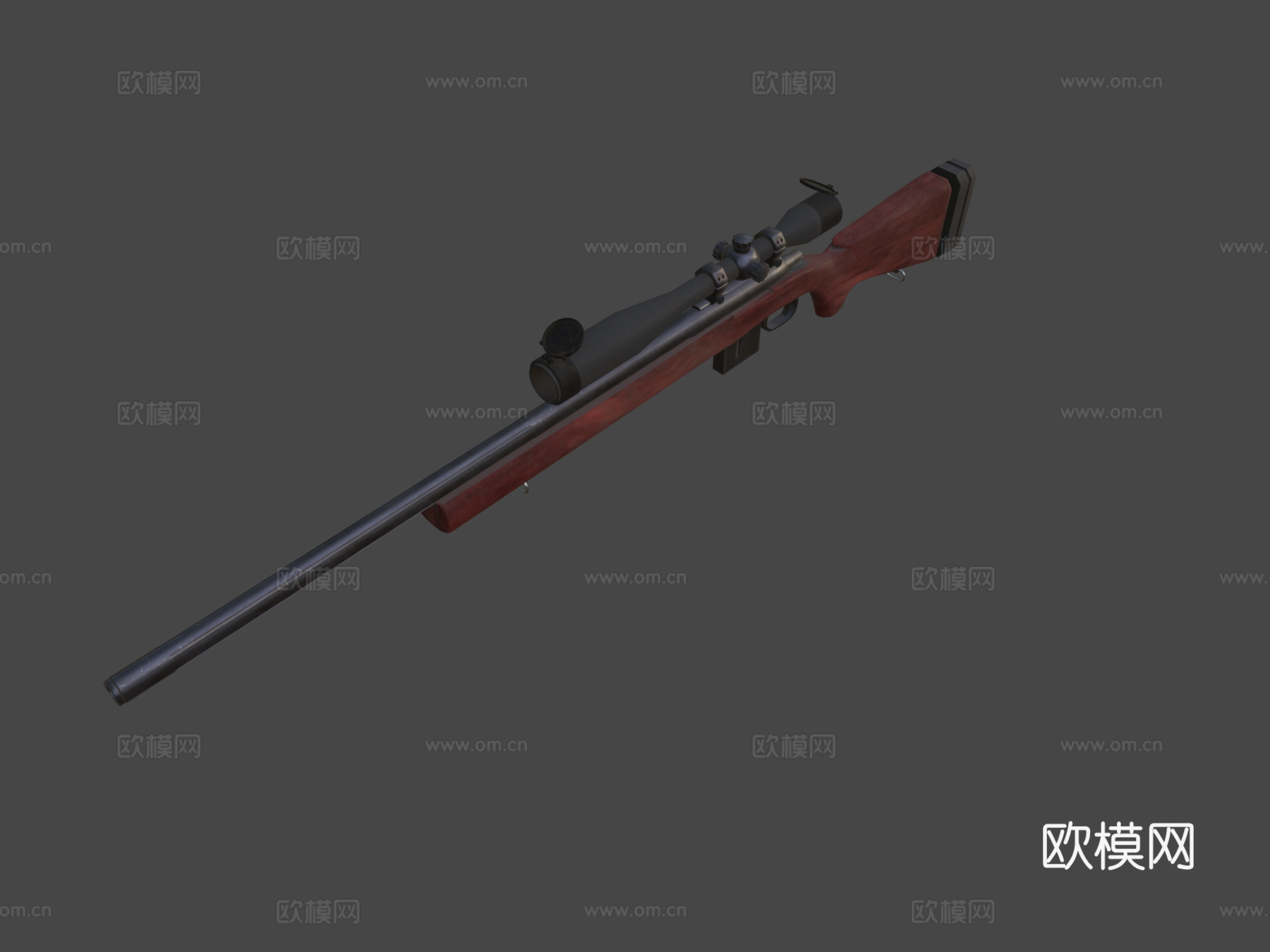 M24 狙击步枪抽奖su模型