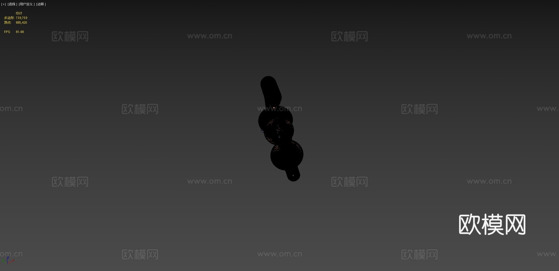 武器火星攻击3d模型